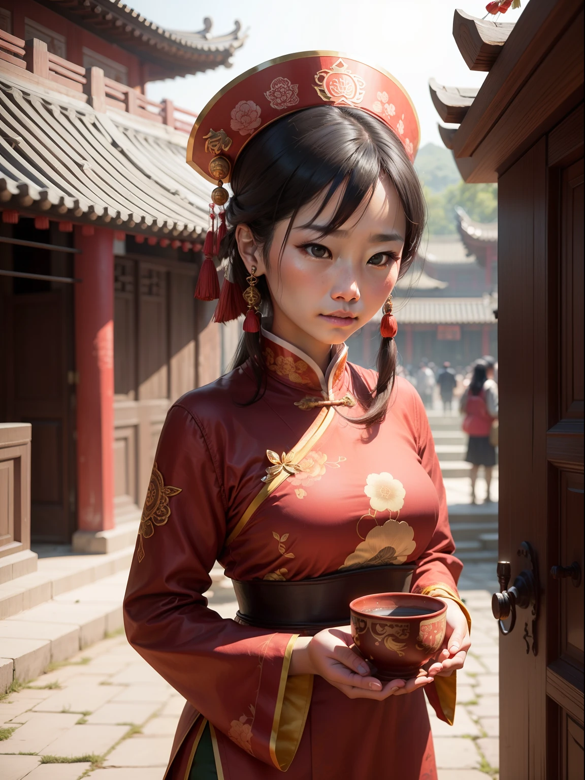 woman, China, ancient, traditional