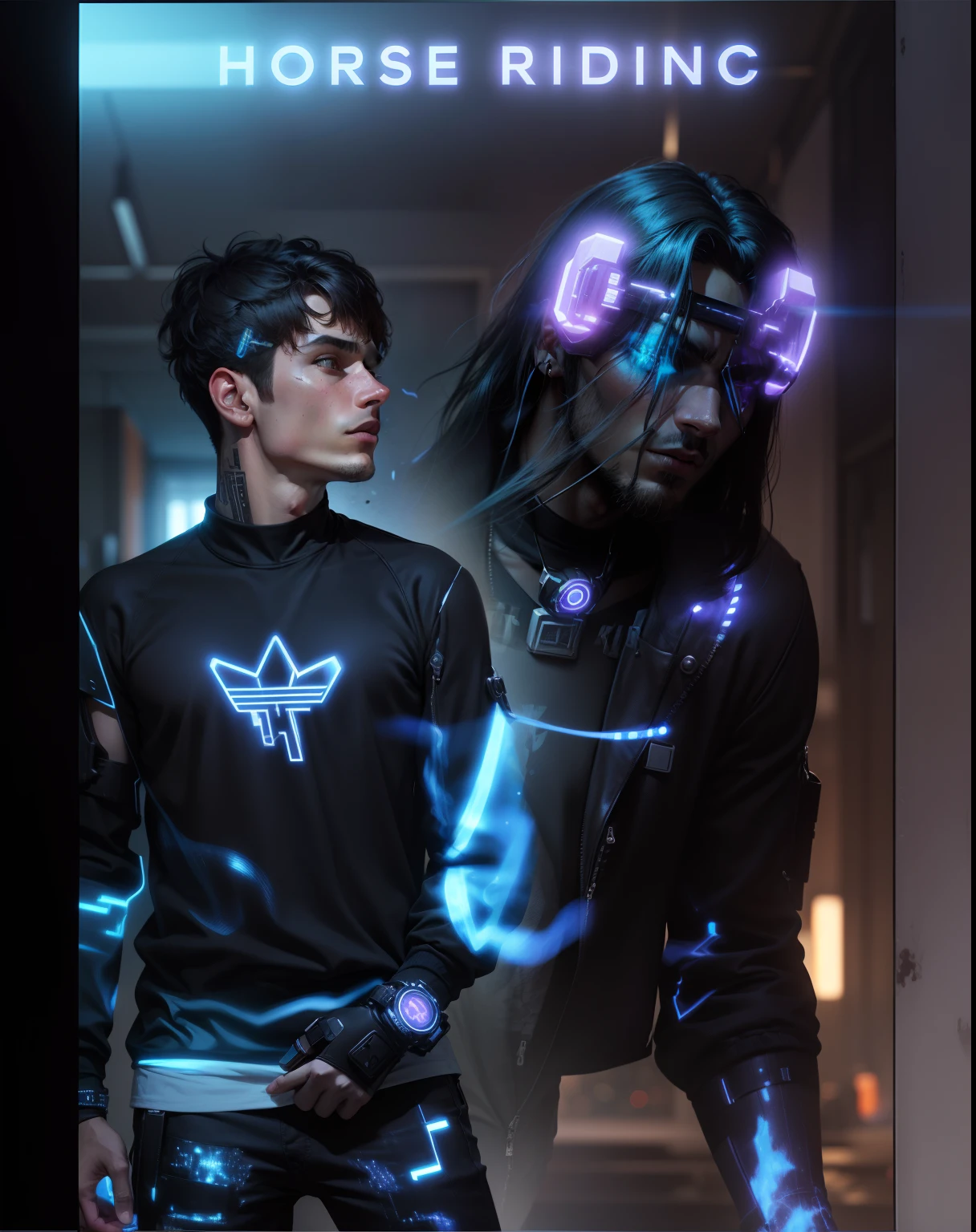 Change background cyberpunk handsome boy, realistic face,8k, ultra realistic