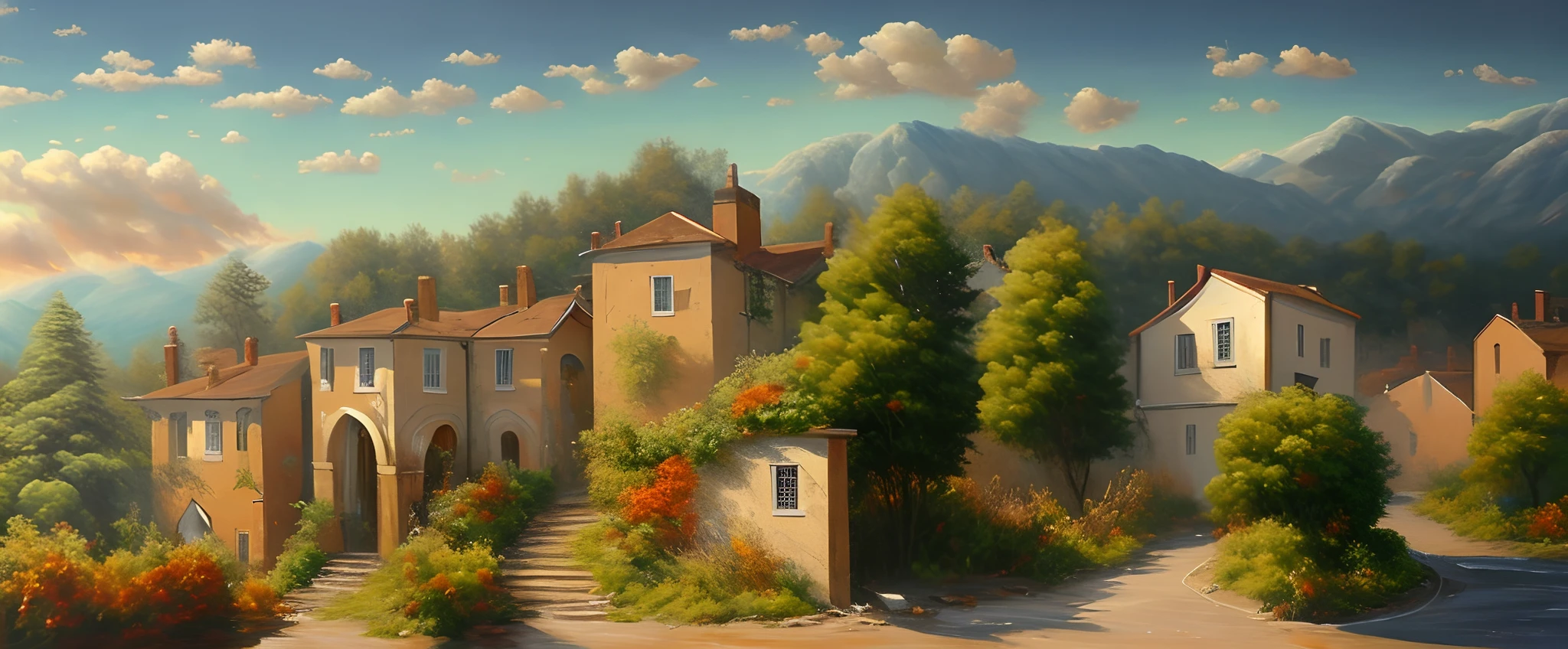 beautiful oil painting