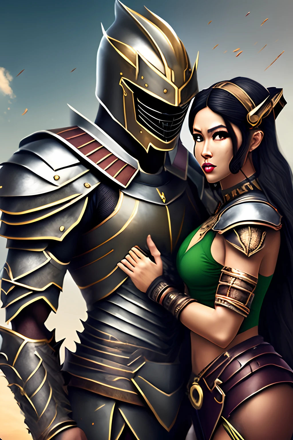Spartan couple, with Spartan armor --auto --s2