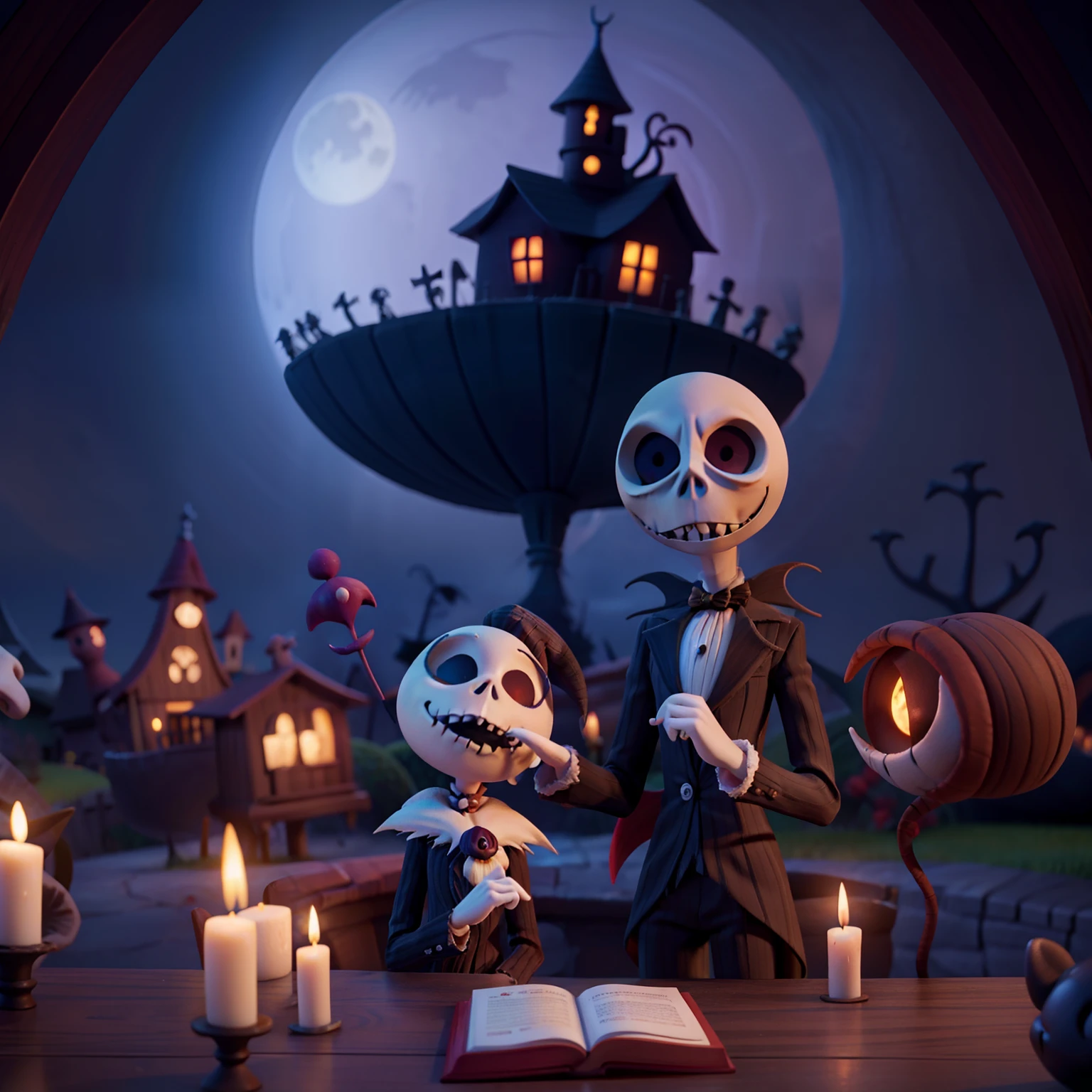 nightmare before Christmas world