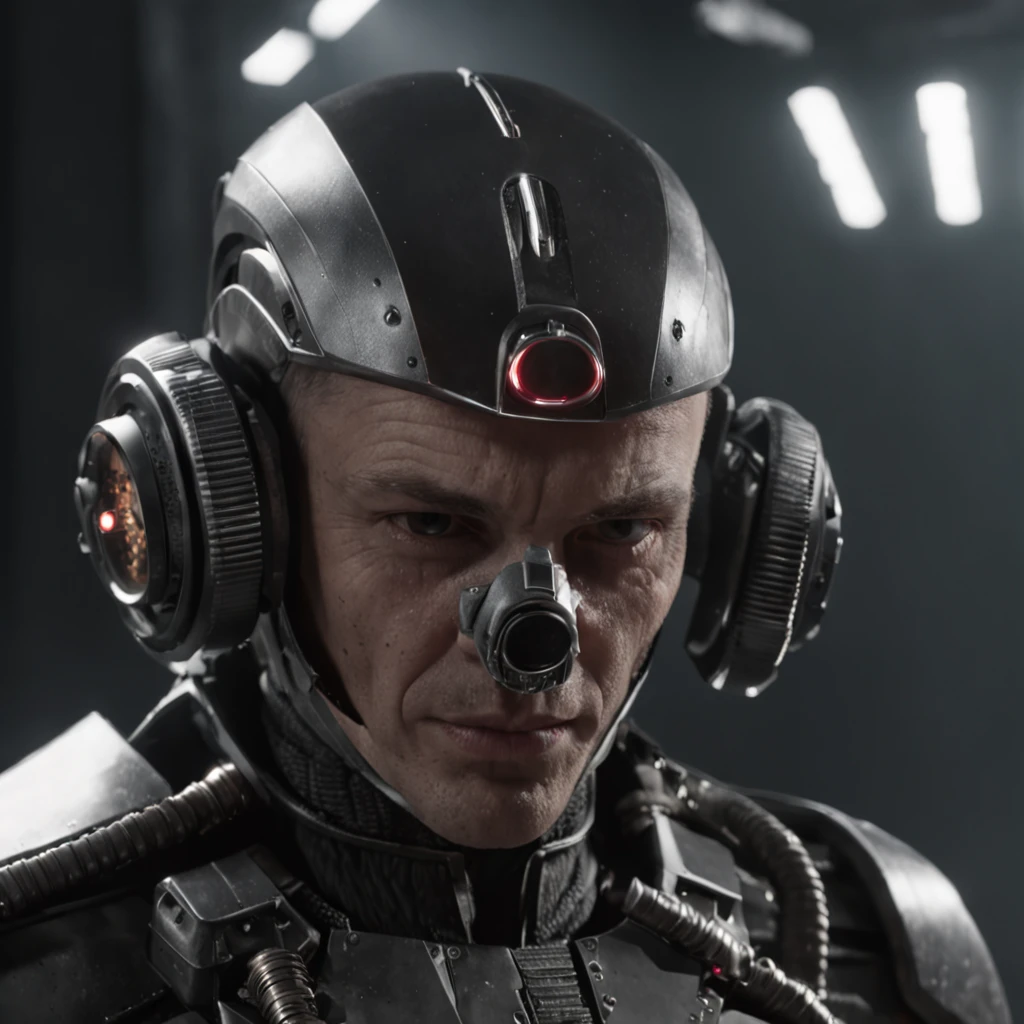 Mola at 25 millimeters, cinematic film, injection, Vista frontal superior do corpo, Centrado, CGI premiado, perfect angle, {(General Lord Vader:1.4), (Detailed advanced weaponry), grelha fundida + bras, (action pose), Detailed advanced helmet}, (Detailed dystopian background Barber Shop 0.7), Dominando, confiante, (circunstanciado, Ultra Detalhado:0.7, Detalhe mais fino, intrincado), vivid color, fotorrealista, Epic movie poster, (epic proportion, Epic composition, epic science fiction, epic fantasy), 3 d renders, RTX, octan render, fotorrealista, hyper realistic, Volumetric lighting, neon reflection, reflection, ray tracing, global ilumination, profundidade de campo, sombra suave, brilho neon, trending on ArtStation, disco Rigido, Hard disk, ?? mil, 128 mil, trabalho profissional, master part, Greg Rutowski,