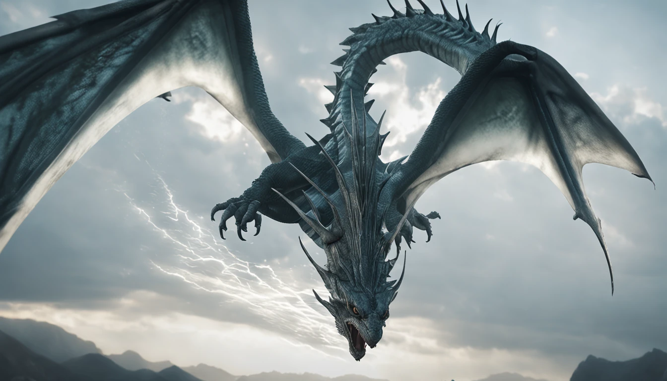 (close up, aerial view)1white dragon, lake and water, Best quality, Masterpiece, 超高分辨率, (photograph realistic:1.4), surrealism, Dream-like,fusionart, Shadowdancer, shadow magic, darkness control, stealth, shadowstep, umbral spells, hidden blade, (((cinematic lights))), extremely detailed, super-resolution, ((((twisted)))),