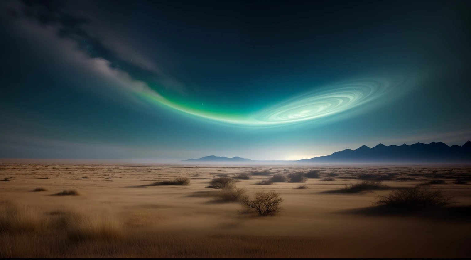 Create an enigmatic scene in a wide spatial environment: Imagine an ethereal environment among the stars. Infuse cosmic expansion with volumetric fog, dando un aire de misterio. Utilice encuadres de gran angular para encapsular la inmensidad del espacio. Implement dim lighting for a soft, enigmatic glow. Introduce a un astronauta y un enfurecido Tyrannosaurus rex en la escena, creating a juxtaposition of wonder and danger. Employs a triadic color scheme to create a harmonious yet haunting palette. Get ready for an image that transports viewers to a world of intrigue, like the misty cosmic backdrop, The infinite extension, y las figuras contrastantes del astronauta y el furioso T. Rex converge to evoke an atmosphere of enigmatic charm."