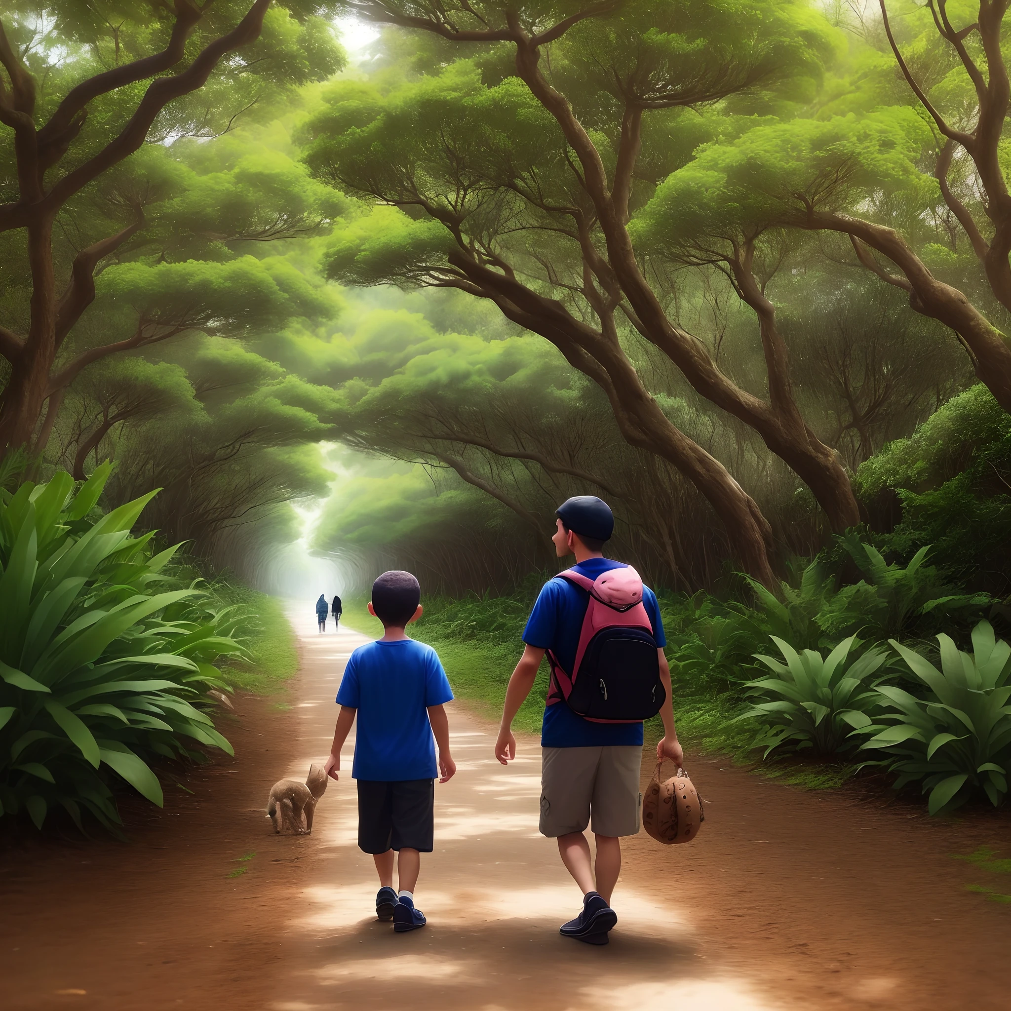 passeando pela floresta encontra um filhote de lobo