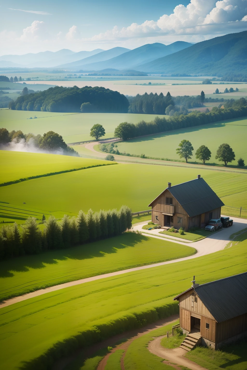 Create a rural-themed and named icon "Hectare"