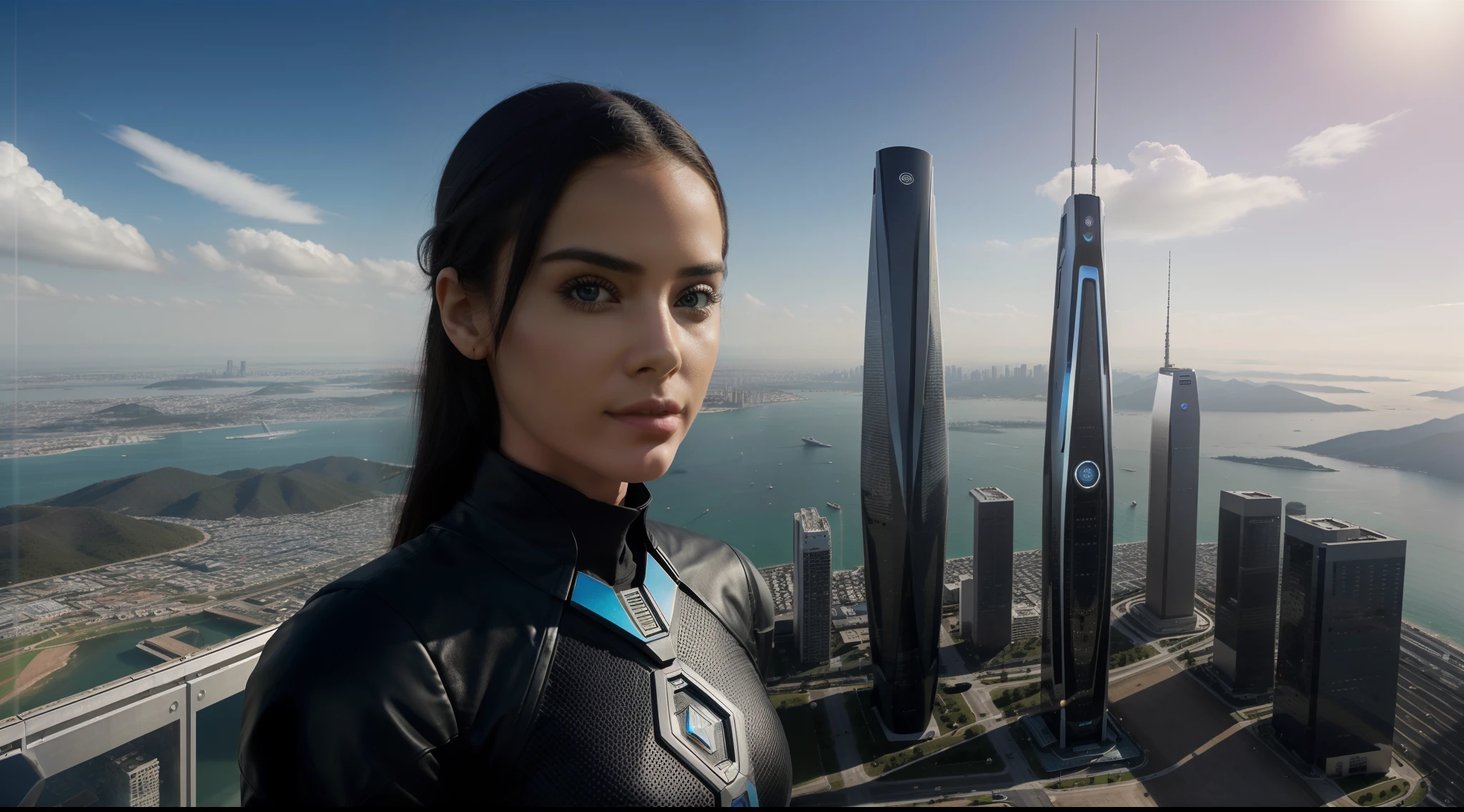 8k, Ultra Resolution, (((foto realista))), (((foto realista))), __Mundo futurista__, _ciudad futurista_, caos por la tecnologia, creado para que habite la inteligencia artificial, tech, fantasy, futuro, digital, computacion