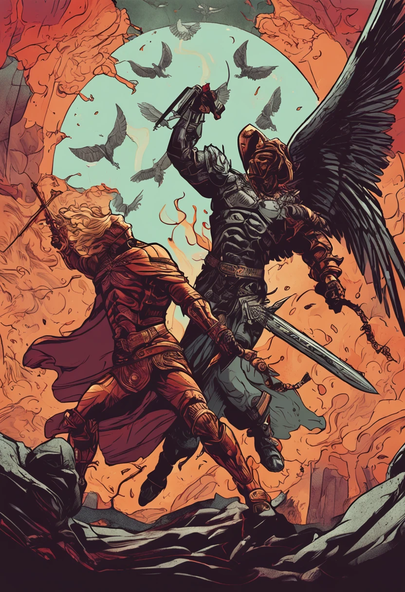 archangel killing demon