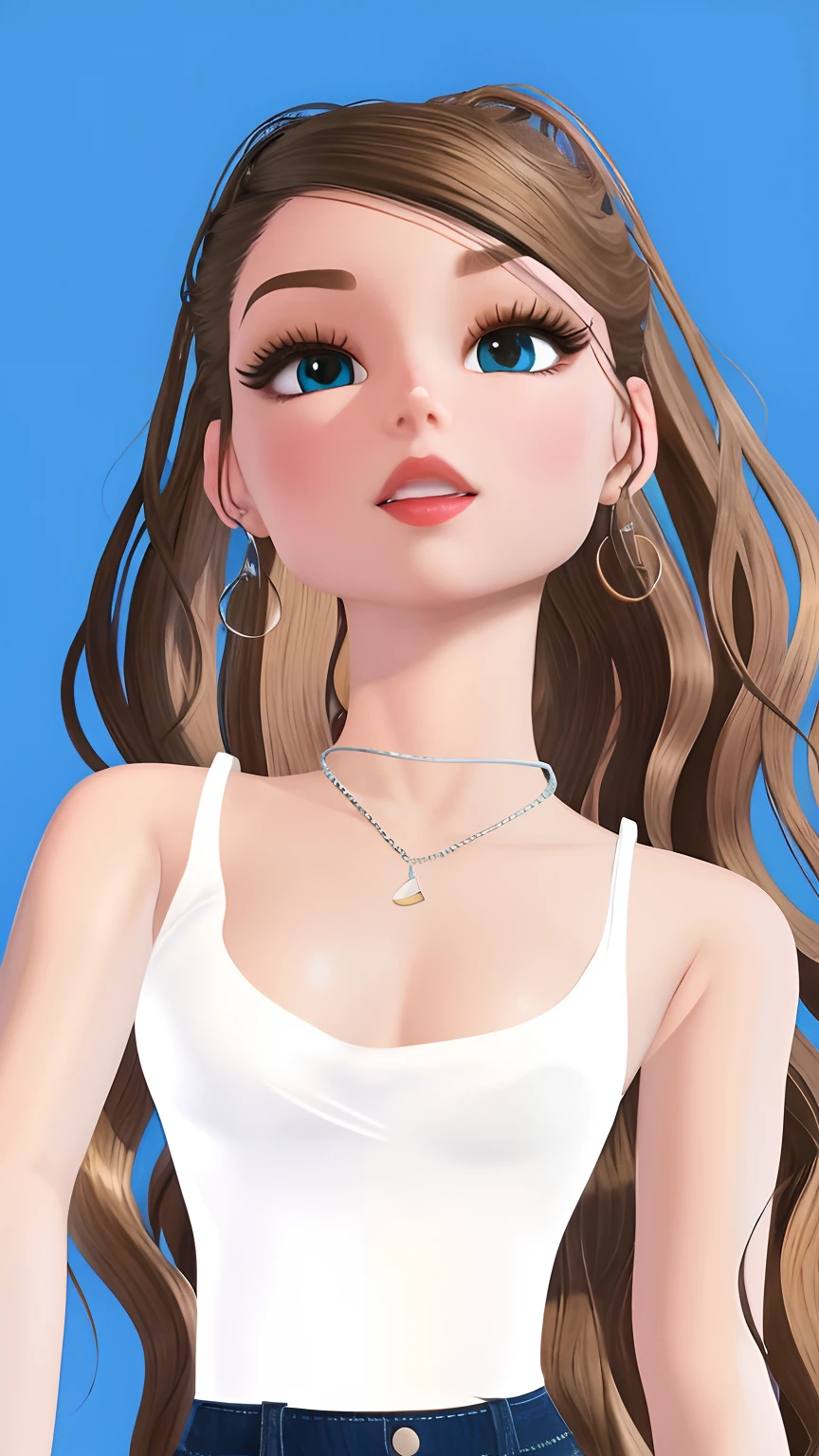 Make a sexy full-body skinny tabby ,Animes、retrato、One person２０idade、mulher bonita、Olhos Hidratados、roupas casuais、uma imidadem、oval jaw、rosto bonito、O cabelo、Olhos azuis com um belo brilho,,、Arte SUD pareciada com a imagem anexada , middlebreasts, corpo inteiro, menina sexy ,High quality 8k and professional image resolution, Photography movie cinematic,sem bordados, no imperfections , retrato, rosto bem lindo, perfeito,bem detalhada, melhor qualidade existem , modelo