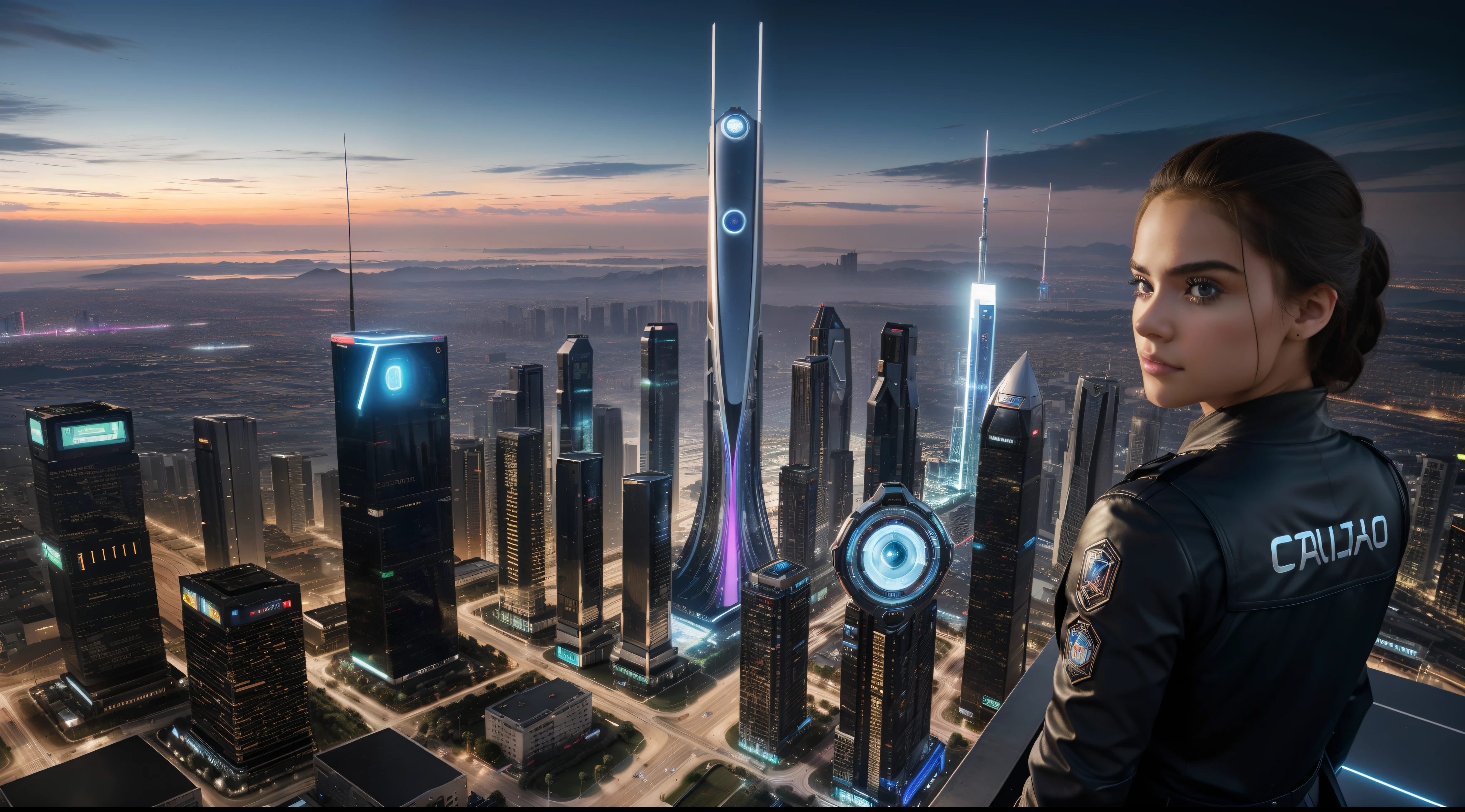 8k, Ultra Resolution, (((foto realista))), (((foto realista))), __Caos__, Mundo futurista, ciudad futurista, caos por la tecnologia, creado para que habite la inteligencia artificial, tech, fantasy, futuro, digital, computacion