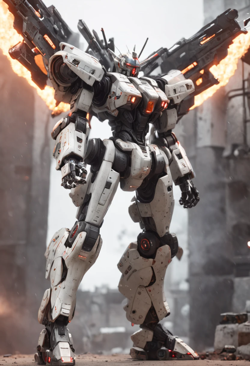 ((Mejor calidad)), ((obra maestra)), (muy detallada: 1.3), 3D, hermoso, (cyberpunk: 1.2), en el espacio, nebulosa, holding_weapon, (1Mecha femenino: 1.3), frente al espectador, ojos brillantes, cuerpo completo, (volando, descendiendo, dynamic, desenfoque de movimiento: 1.4), (enormes alas de mecha: 1.6), mirando hacia arriba, glowing_eyes, mecha, panorama, fondo es tierra, nebulosa, espacio, particuls, realidad, HDR (High Dymanic Range), trazado de rayos, NVIDIA RTX, Super Resolution, Unreal 5, Sub-Surface Scatterring, texturizado PBR, postprocesamiento, Anisotropic filtering, profundidad de campo, Maximum clarity and clarity, texturas multicapa, mapa albedo y especular, sombreado de superficie, Accurate simulation of light-material interaction, perfect ratio, octanaje render, two tone lighting, gran apertura, ISO bajo, balance de blancos, regla de tercios, 8K RAW, Efficient Sub-Pixel, sub-pixel convolution, sub-pixel, sub-pixel convolution,