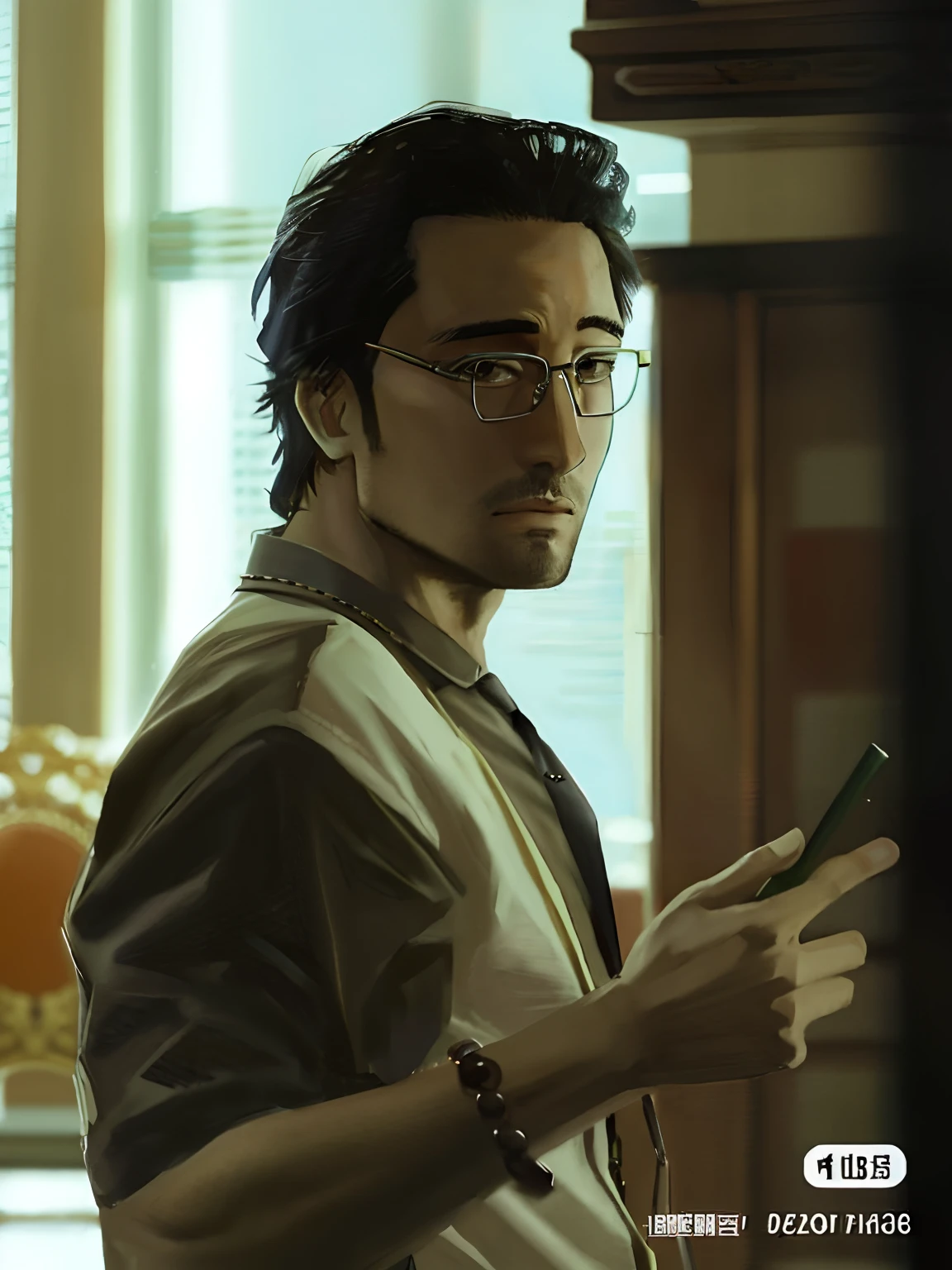 Man with glasses