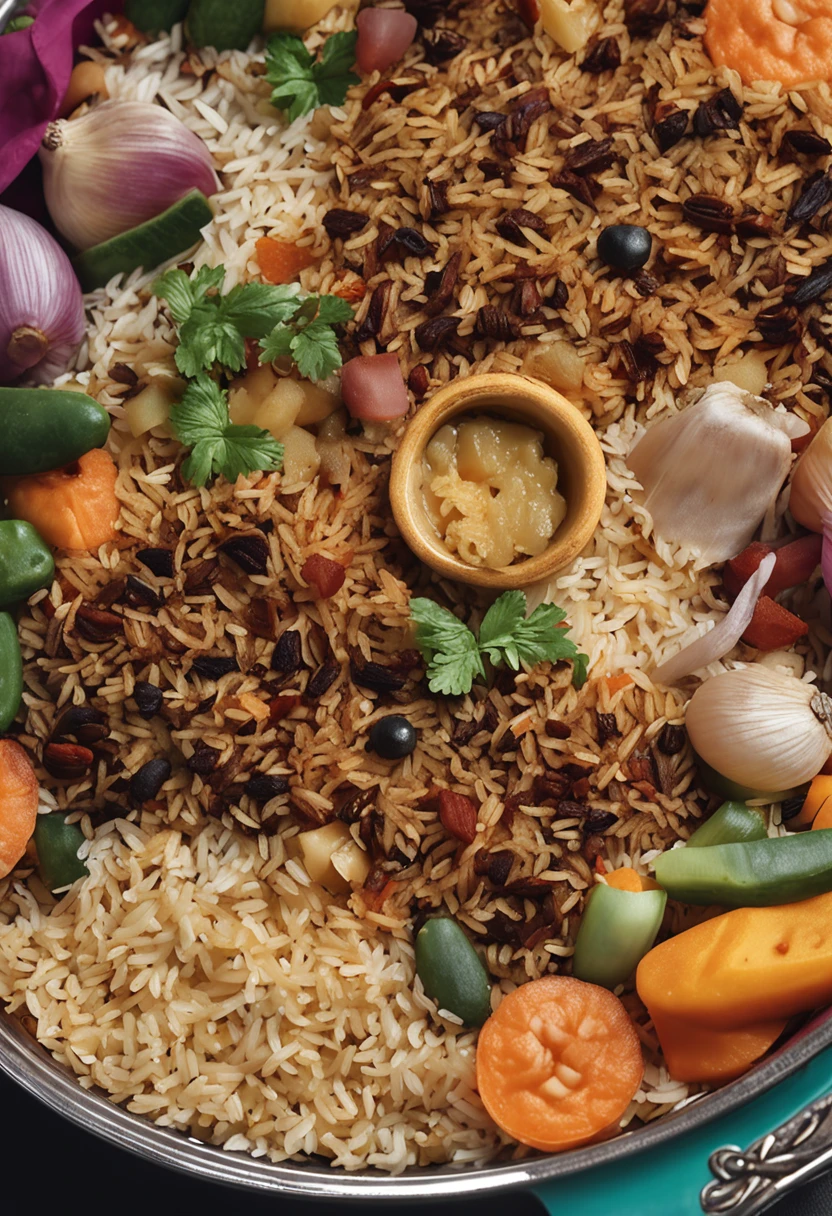 biriyani de arroz pequeno real, Biriyani Original Ultra Realista