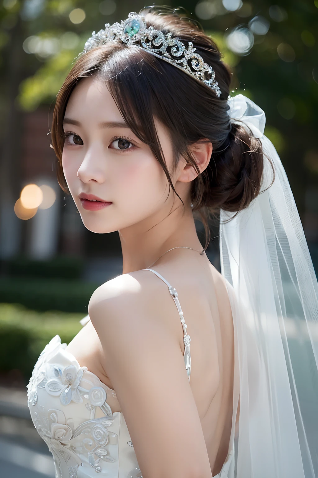 ((The Ultimate Beautiful Japan Married Woman))、Mature、Beautiful facial features、(Big eyes:1.3), Detailed lips, inely detailed beautiful eyes, Double eyelids, long eyeslashes、(Huge breasts), (Curve), (grin), cparted lips, (Beautiful teeth alignment), red blush, a captivating gaze, (short brunette bob), tmasterpiece,(long legged,Long legs),best qualtiy,Hyper-detailing,illustratio,Fine and detailed eyes and detailed face) allure:brunette color hair,Natural makeup,Random color clothes, Round chest,looking at viewert,独奏,A MILF,Military Office Background