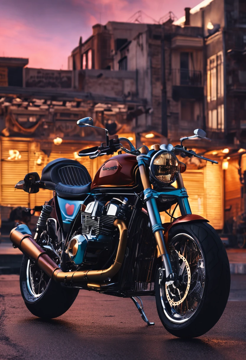 luxury motorcycle