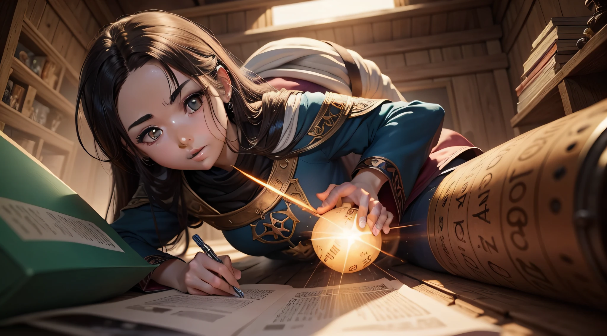 Fundo do RPG de anime