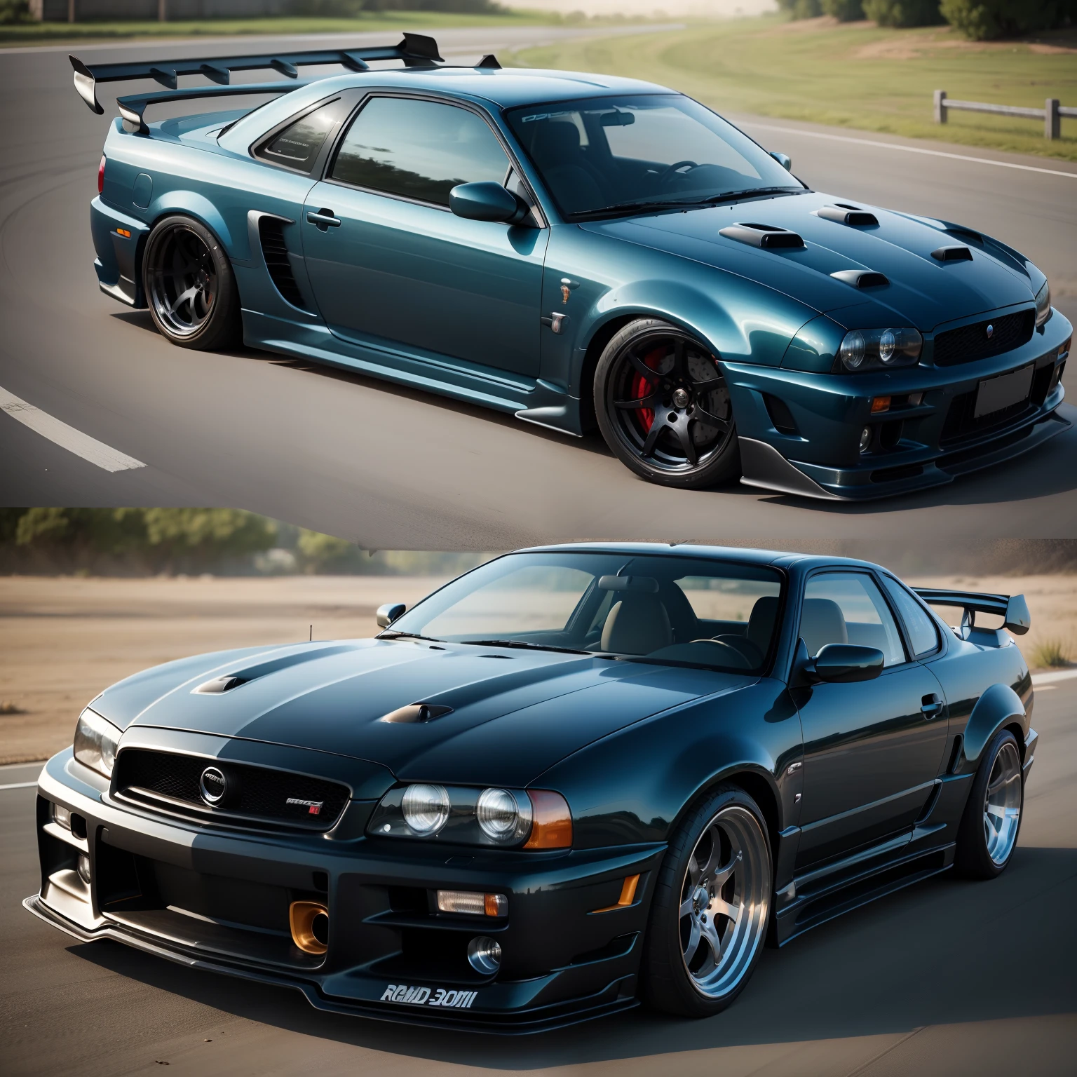 Car r34 realistic