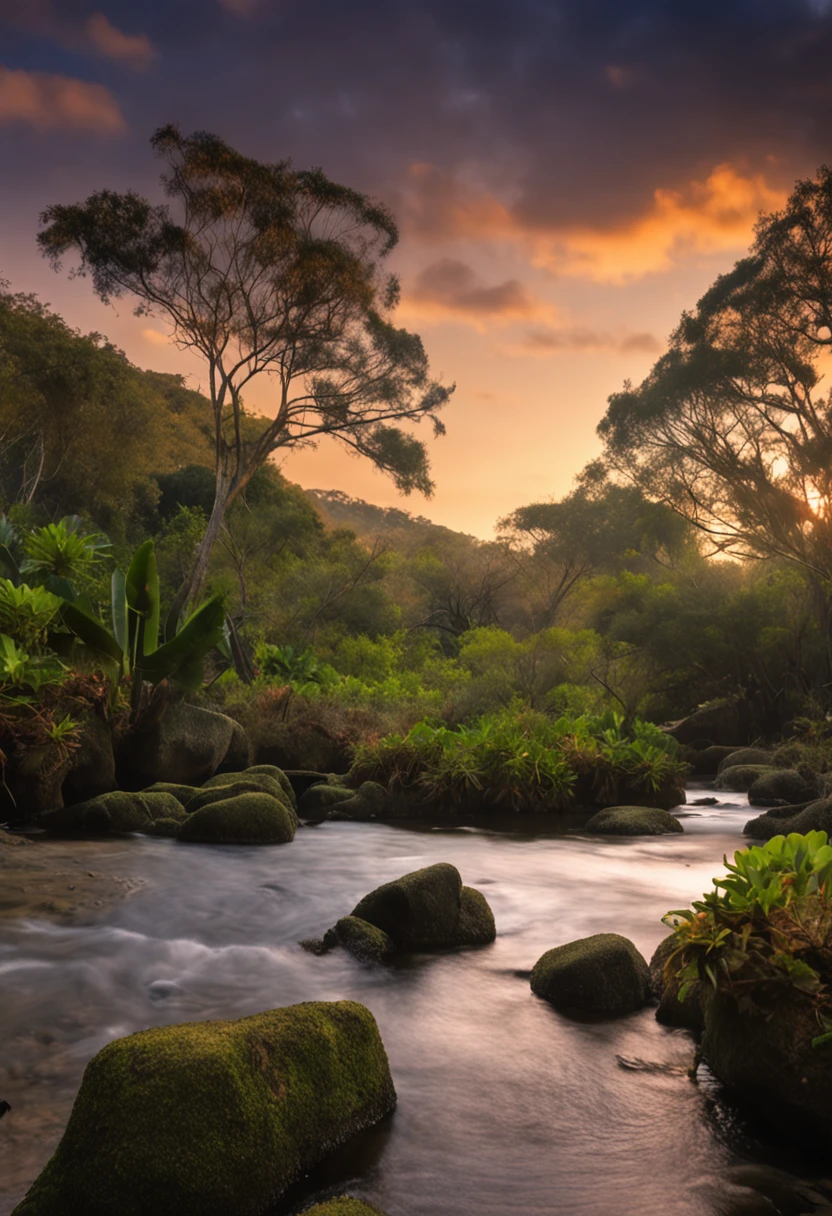 The silence here is almost magical, quebrado apenas pelo suave susurro do vento nas folhas, the distant chirping of birds and the constant murmur of the creek waters. Every detail of this unexplored environment is a masterpiece of nature, An immaculate sanctuary that awaits the exploration of those seeking deep connection to the natural world.