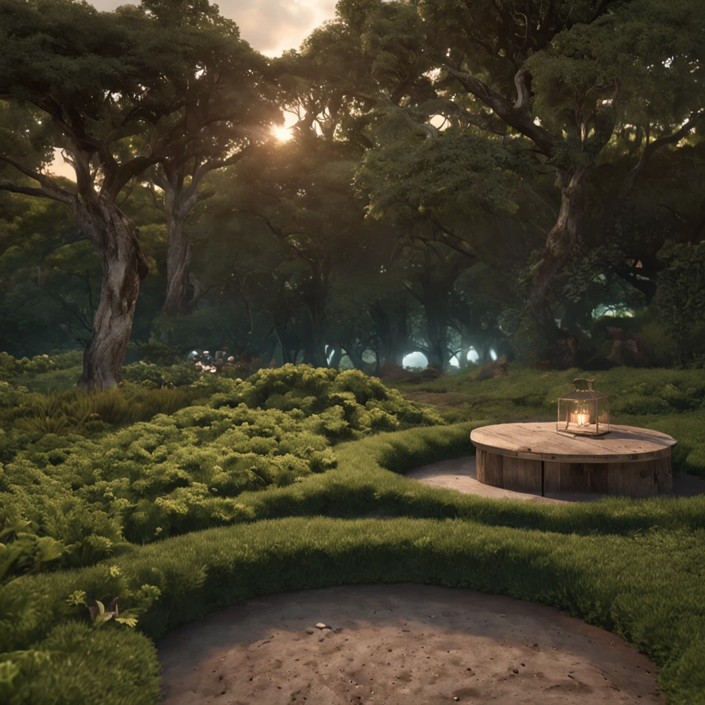 (Professional 3D rendering:1.3) de (Realistic:1.3) foto de arte mais bonita do mundo，Apresenta pequena aldeia rodeada de floresta, durante a noite, Hobbits, Grass, twilights, Lord of the Rings, paleta de cores verde branco preto ,  (Vibrando, Fotografia realista, Realistic, Dramatic, Escuro, foco nítido, 8k),   --AR 16:9, Pintura digital, rendering by octane, art stations, conceito-arte, liso, foco nítido, illustration, germe da arte, (Loish:0.23), Wlop Ilya Kuvshinov, e greg rutkowski e alphonse mucha gracias, (global ilumination, studiolight, light volumetric), chuva forte, floating particles, patife, fantasia, Nosso, Corpo inteiroesbiano, ((Fundo escuro e antigo da cidade:1.3)),CGSesociedade,art stations