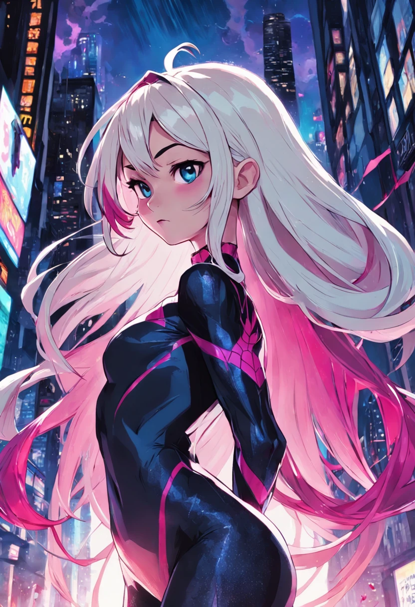 melhor qualidade, obra prima, Spidergwen, cabelos curtos