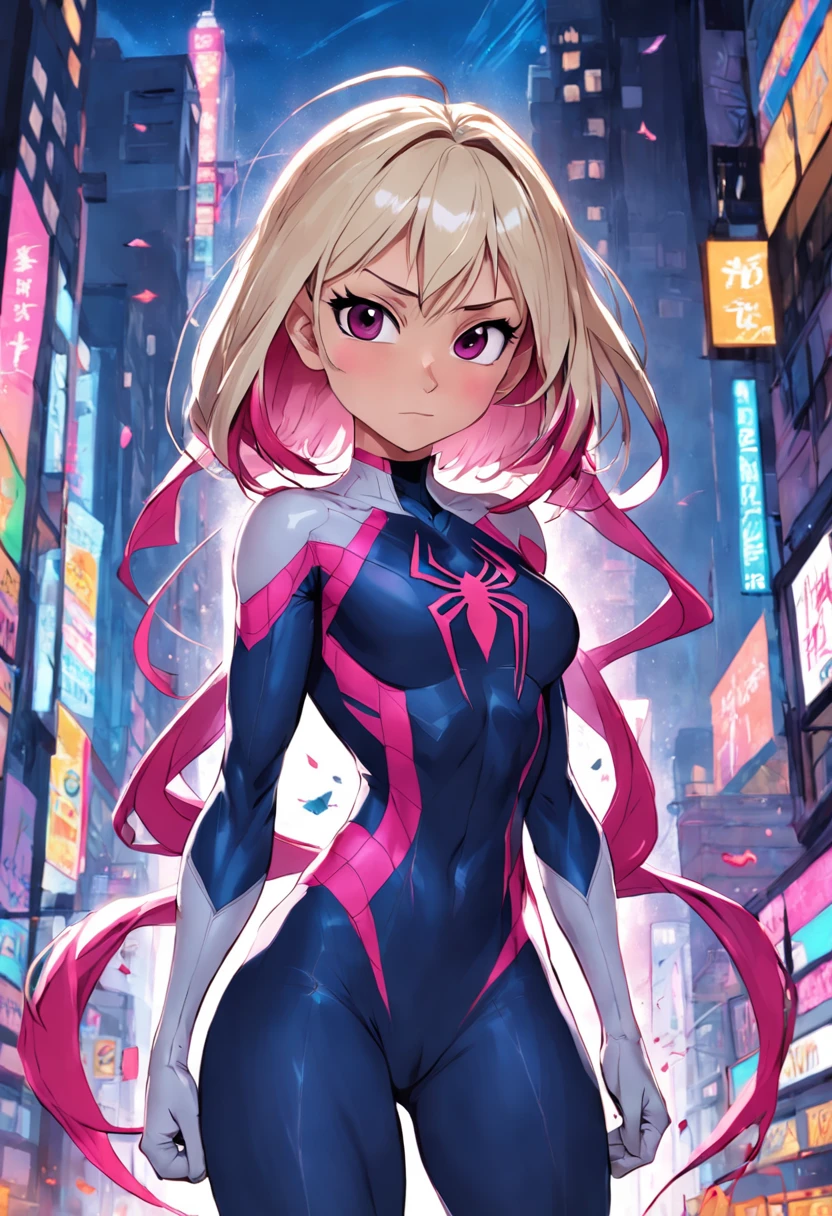 melhor qualidade, obra prima, Spidergwen, cabelos curtos, bunda magnifica, corpo escultural