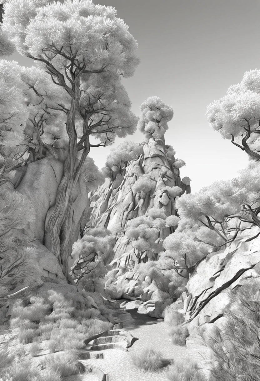 4.(landscape-type:mountain:1.0)：Set the scenery type to Mountains。
5.(terrain:rocky:1.3)：Set the terrain to be rocky，1 of them.3 may indicate the complexity and distribution of the rock。
6.(complex-detail:alpine-trees:1.2)：Add intricate details of alpine trees，1 of them.2 may represent the density or detail of the tree。
7.(hdr:enabled:1.0)：Enable high dynamic range(HDR)，1 of them.0 may indicate the intensity of the HDR effect。
8.(hyperdetailed:cliffs:1.2)：Choose the super detailed cliff effect，1 of them.2 may indicate the texture and complexity of the cliff。
9.(cinematic:filter:1.1)：Add cinematic filter effects，1 of them.1 May indicate the intensity or style of the filter。
10.(blur-effect:soft:0.7)：Choose a soft blur effect（Vignette），0 of them.7 may represent the intensity or range of the blur。
11.(composition:centered:1.0)：Choose how you want to center your shot，1 of them.0 may indicate symmetry or balance of the subject。
12.(water-feature:mountain-stream:1.2)：Add water features of mountain streams，1 of them.2 May indicate the size or complexity of the stream。
13.(lighting:sunset-glow:1.3)：Choose a lighting effect for sunset glow，1 of them.3 May indicate the color intensity or direction of the light。
(season:winter:0.9)：Select winter as the seasonal setting，0 of them.9 may indicate the intensity of seasonal characteristics，Such as the degree of snow cover。