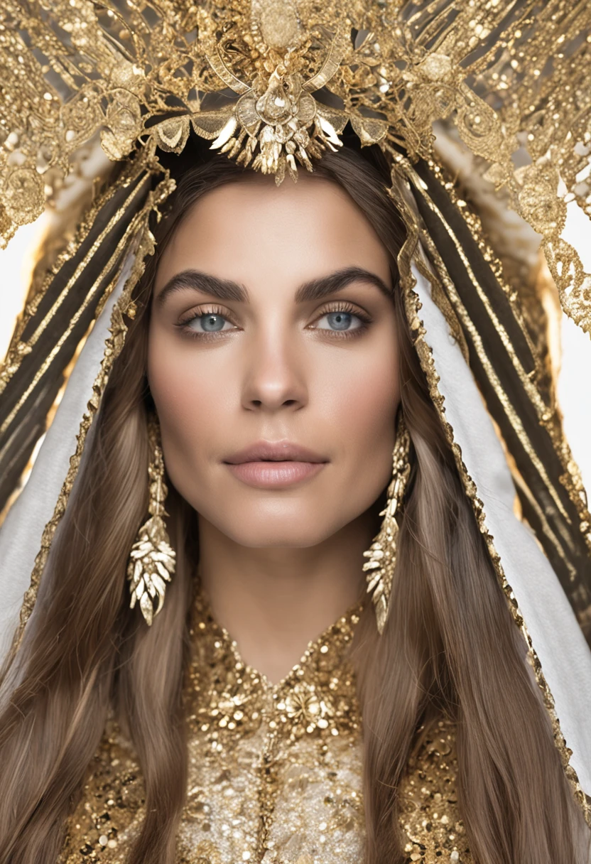 uma silhueta de bela princesa fritada em uma grande gaiola feita de ouro. (master part), Realistic, (Retrato de uma menina caucasiana),pele muito branca, beautiful face, sunlight, Cinematic light, franja, uma mulher bonita, Olhos bonitos, cabelos pretos, cabelos longos, anatomia perfeita, muito fofo, Olhos de princesa , (olhos verdes) , red lips, (frame the head), Imagem centralizada, Estilizado, bio-luminescence, 8 tamanho natural,8K resolution, maravilha cheia, elegante, Approaching perfection, Dynamic, altamente detalhado, folha de caracteres, arte conceitual, liso, facing directly at the viewer positioned so that their body is symmetrical and balanced, Menina adolescente incrivelmente bonita, penteado detalhado. vestido whitie. sem franja