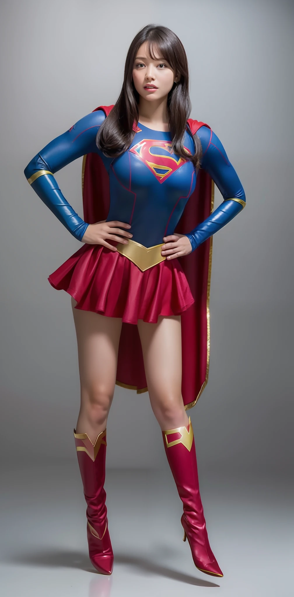 Clean your Supergirl logo