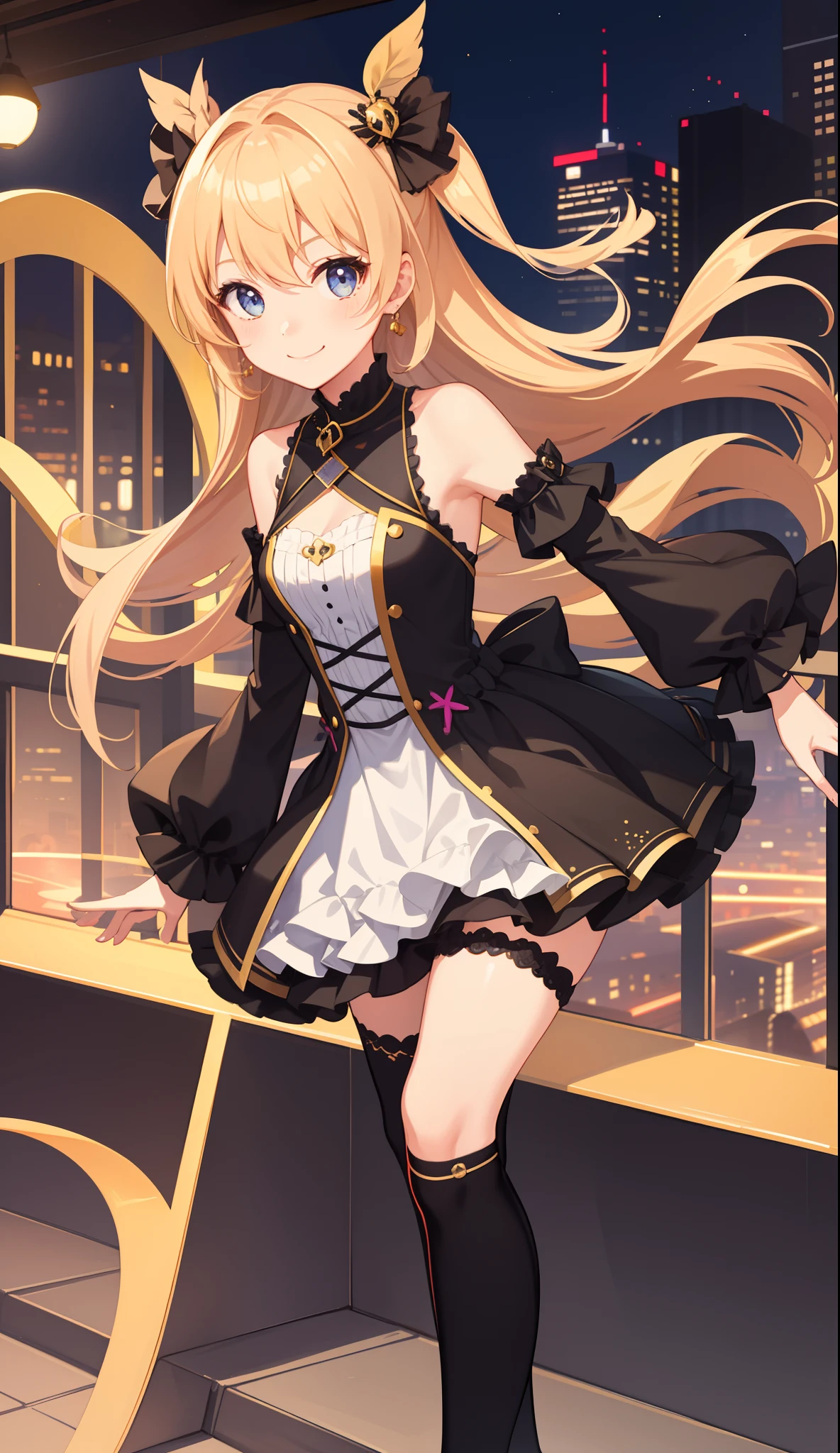 1girl in、A smile、A delightful! a miniskirt、Idol、Idol Costumes、