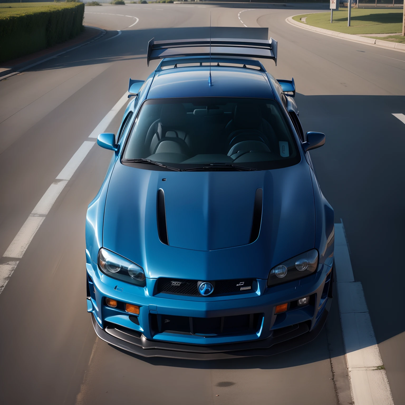Car R34 color BLUE