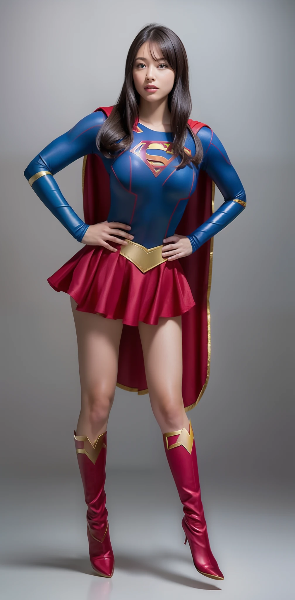 Beautify the Supergirl logo、Boots in detail