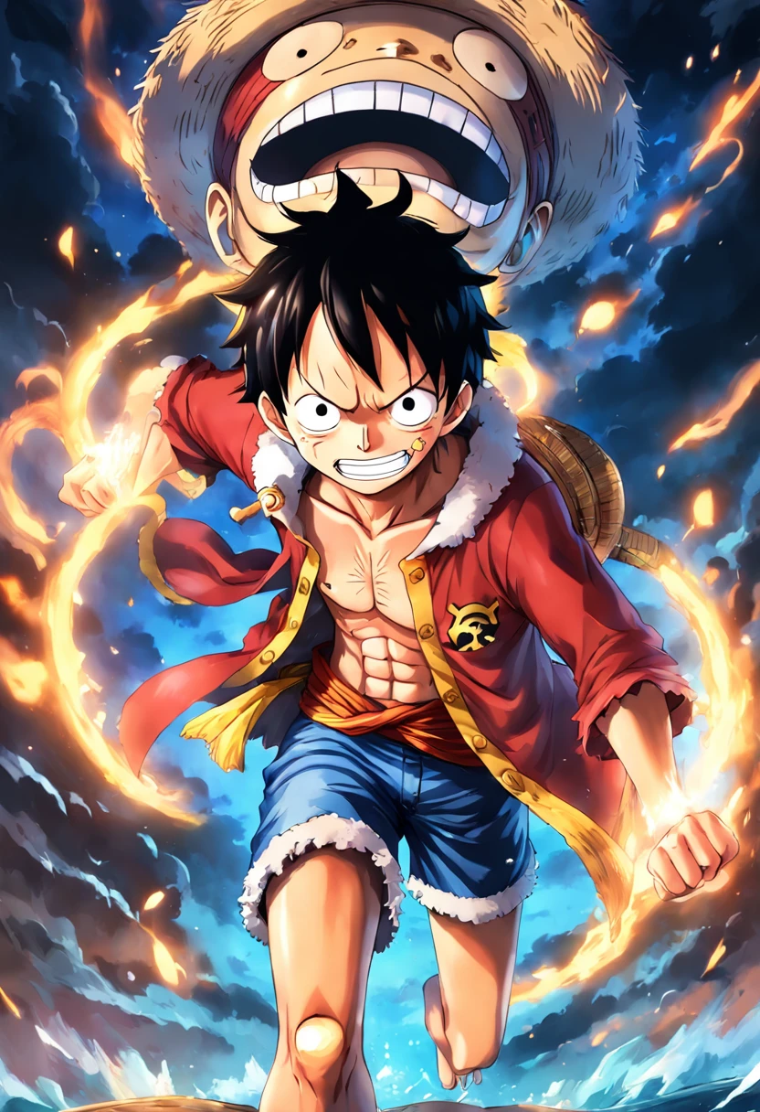 One Piece, Luffy, Nika form