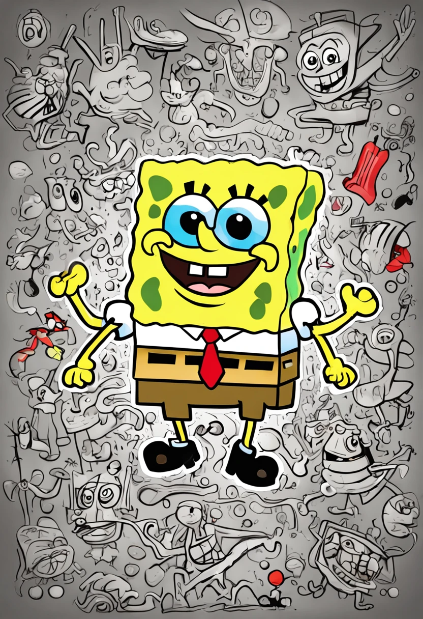 SpongeBob drawing