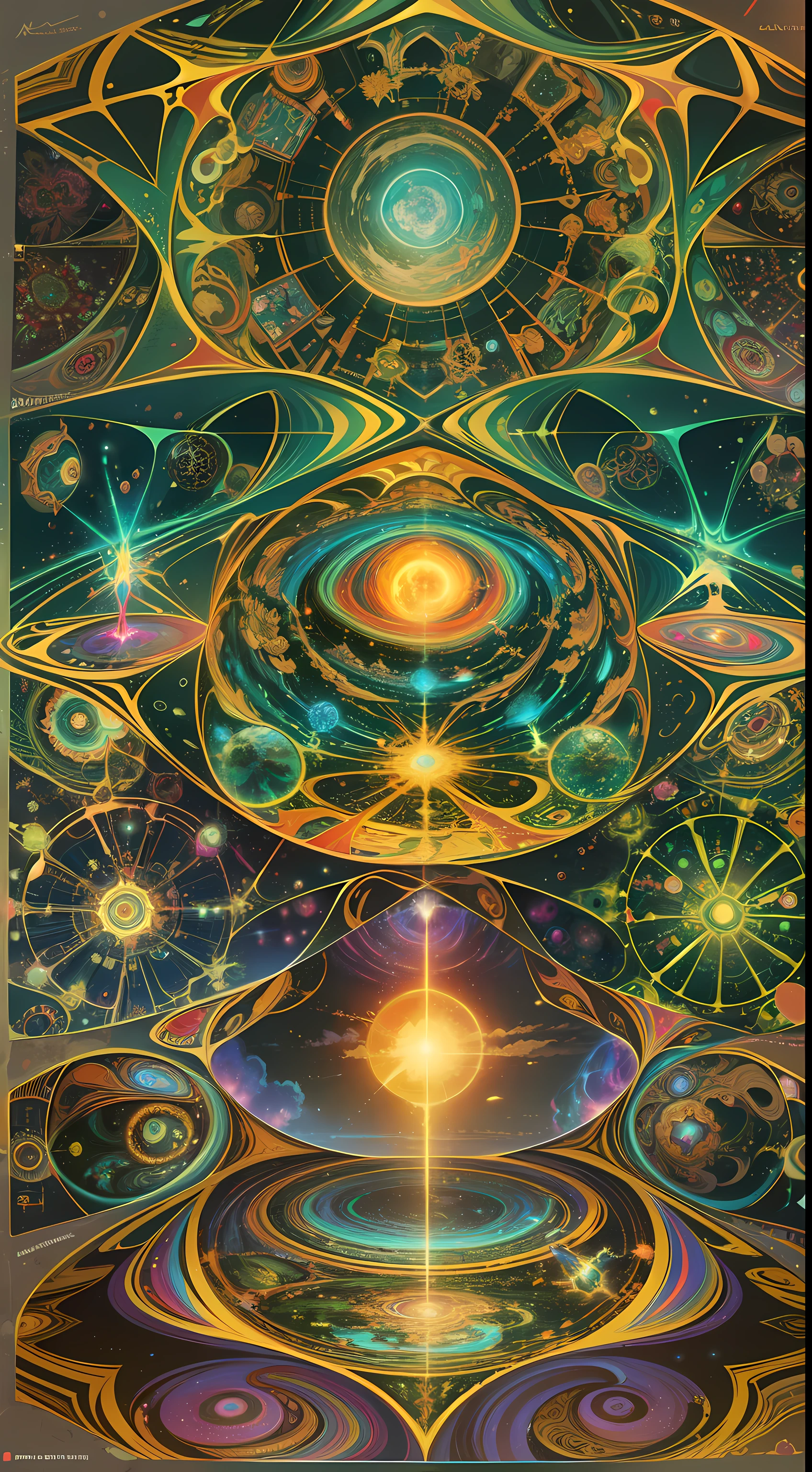 la mejor calidad, Hyper Resolution , impactante imagen de realismo magico, fisica quantica , quantum fractum, teoria se cierdas, materia oscura, atomico, macro, de la fusion nuclear en el centro del Sol, represented fantastically, algo hermoso, geometria sagrada, energia, energia espiritual,.mandalas fractales, fusion nuclear del Sol, obra hermosamente detallada, surrealismo magico, anime profesional, arte fractal, arteoficial, arte digital,.chromatismo, armonia, mistico, potente, energia y ciencia del alma