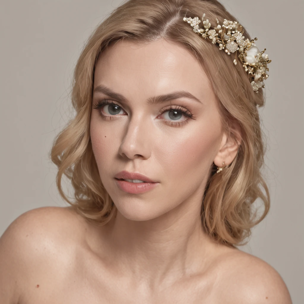 Scarlett Johansson Solindo, Super delicious，Has huge and beautiful breasts, NSFW,
