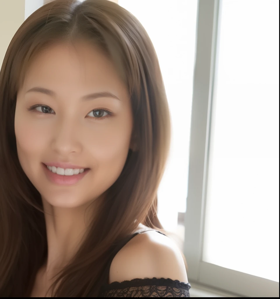 Off-shoulder underwear、Beautiful skin、Detailed neck、Detailed skin