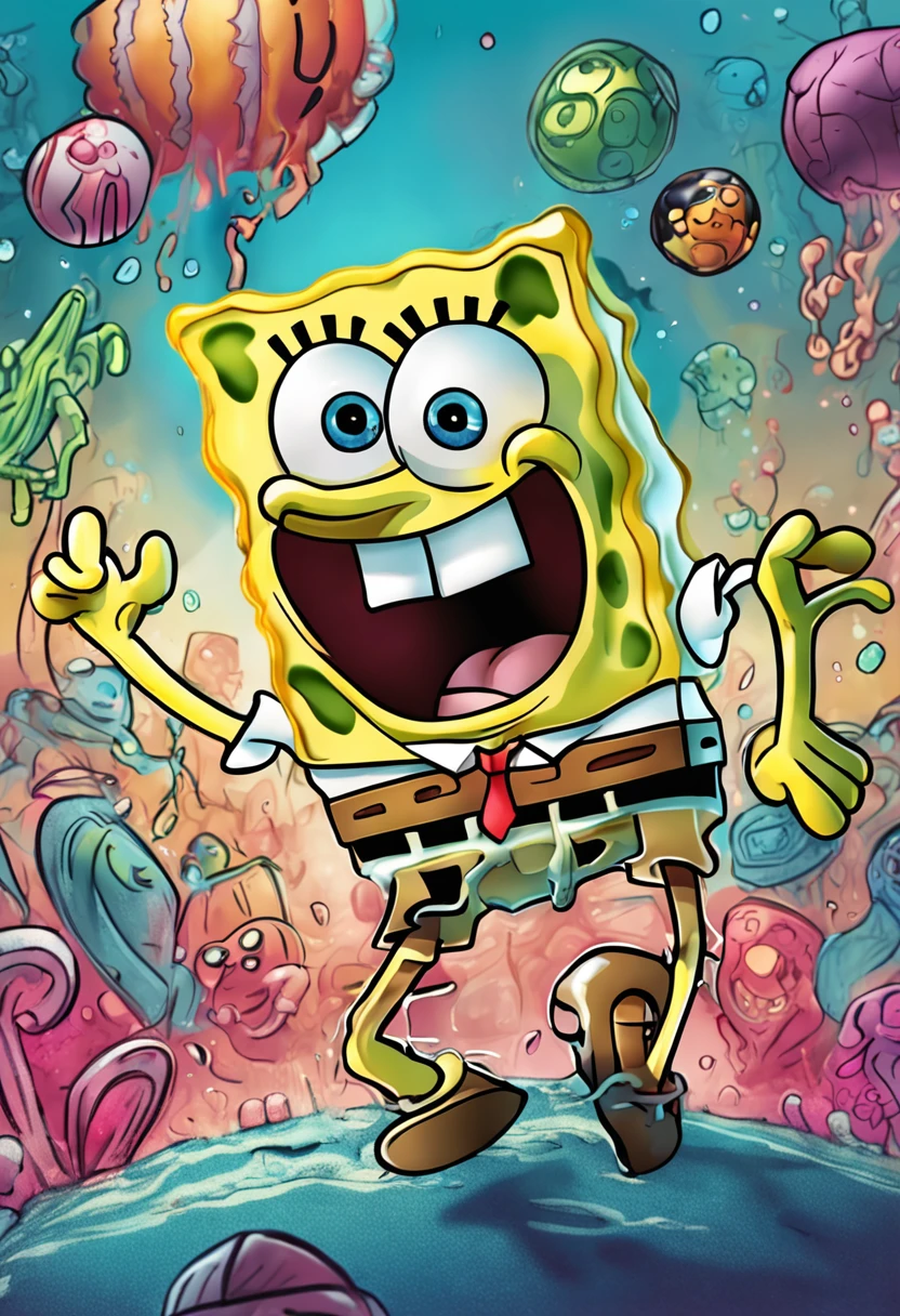SpongeBob drawing