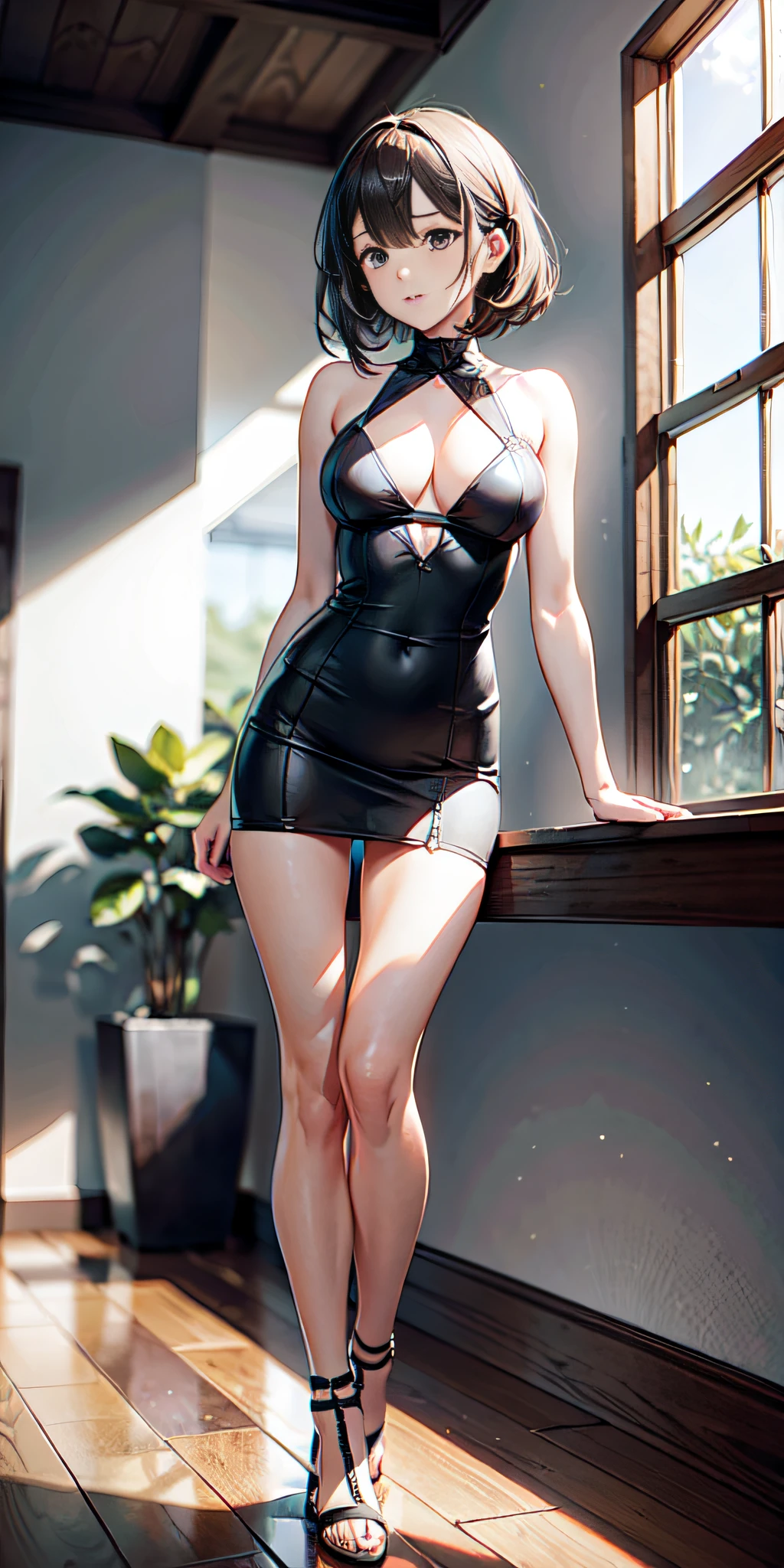 Full-body view, beautiful symmetrical face, (only 1 girl), ((extremadamente cachonda, cola de gato, orejas de gato, cabello azul corto con flequillo)), slim build, (vestido blanco extremadamente corto, ropa casi trasparente), deseo sexual inconmensurable, pose sexual, mucho deseo sexual, seductora profesional, (cuerpo perfecto, viento ascendente muy fuerte), (mirando al espectador: 1.1) Egipto, pharaoh, League belt, niji --V5,super real and intricate, psychopath, ((de fondo un oasis egipcio)), centrada, escala para adaptarse a las dimensiones, HDR (High dynamic range), trazado de rayos, NVIDIA RTX, Super Resolution, irreal 5, Subsurface dispersion, textura PBR, posprocesamiento, Anisotropic filtering, profundidad de campo, Maximum clarity and sharpness, texturas multicapa, mapas de albedo y especulares, sombreado de superficie, Accurate simulation of light-material interaction, proporciones perfectas, renderizado de octanaje, Two-tone lighting, apertura amplia, ISO bajo, balance de blancos, regla de tercios, 8K RAW, imagen con camara profesional Canon EOS con lente de 50mm,