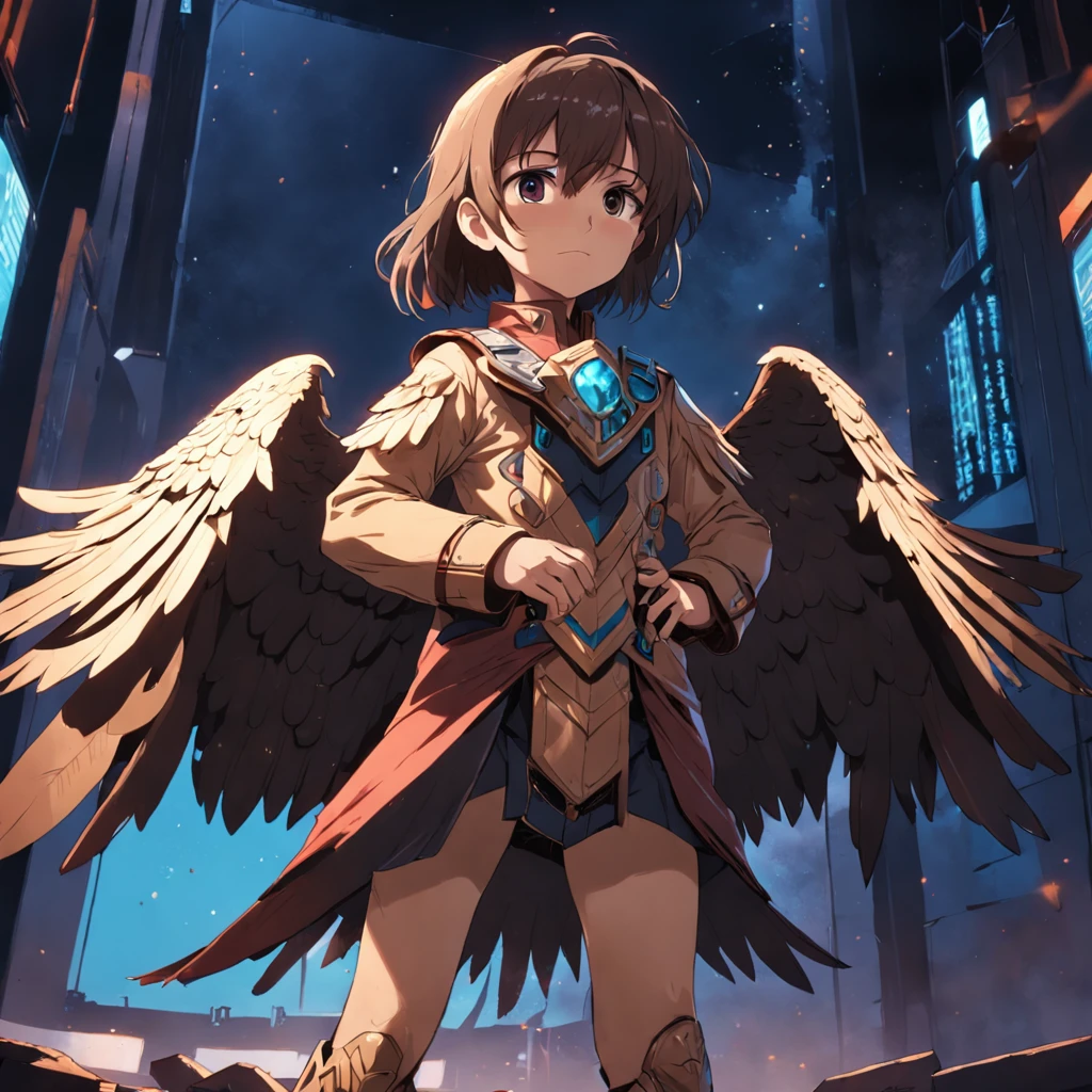 eagle costume made from cardboard for ???