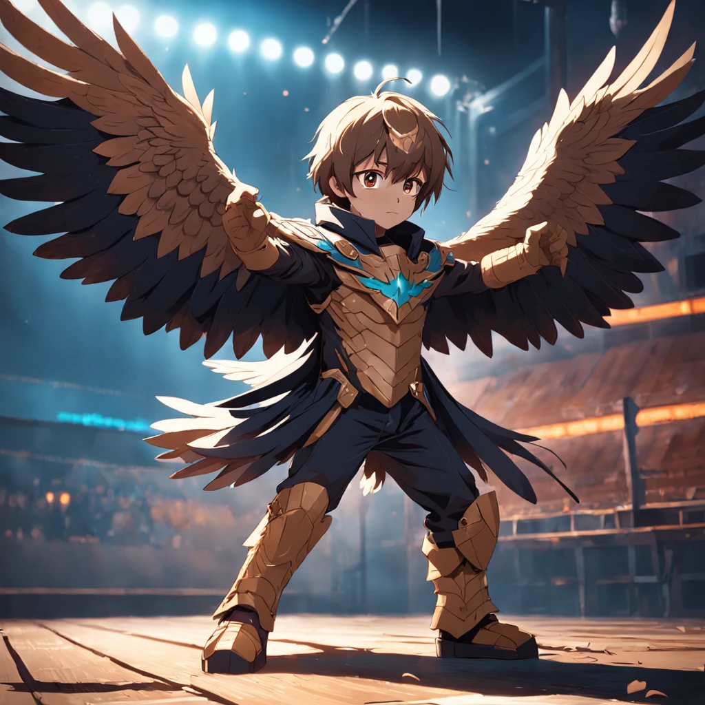 eagle costume made from cardboard for ???