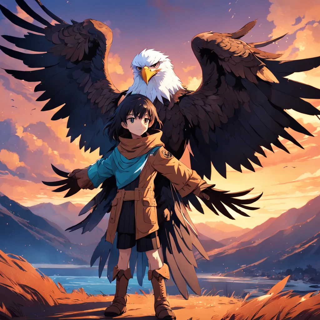 eagle costume made from cardboard for ???