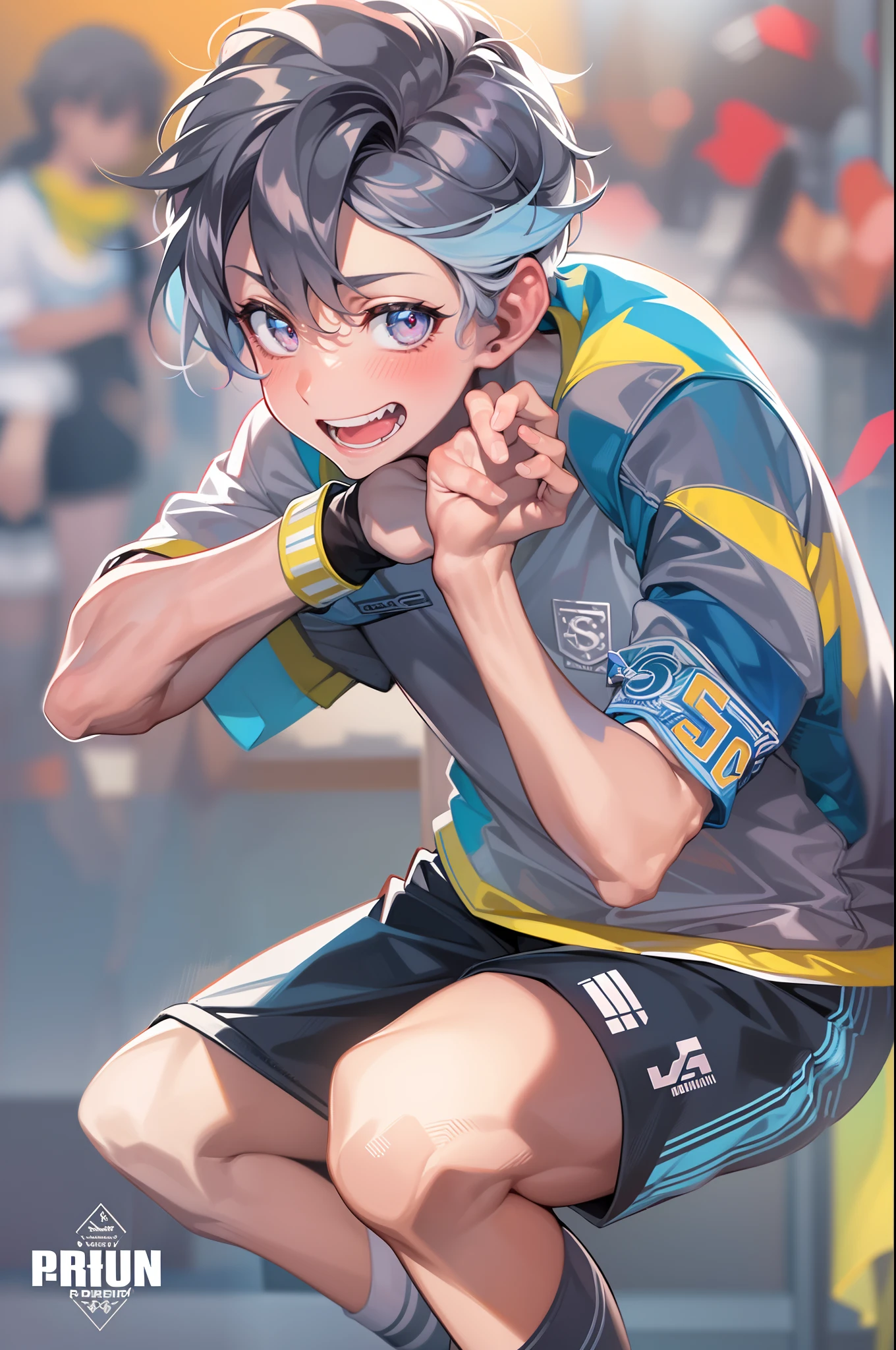 masterpiece,best quality,super detailed,super fine illustration,8k,(fullface brasched:1.3),masterpiece,best quality,dynamic angle,detailed background,BREAK perfect face,perfect legs,perfect hands,BREAK (sports uniform:1.2),(sports pants:1.2),BREAK soccer player BREAK soccer field,soccer stadium,sunset,detailed background,beautiful background,BREAK she is playing soccer.BREAK (white rabbit years:1.2),rabbit girl,short hair,girl,Small breasts,white hair,Serious expression,BREAK ゴールに向かってシュートする。