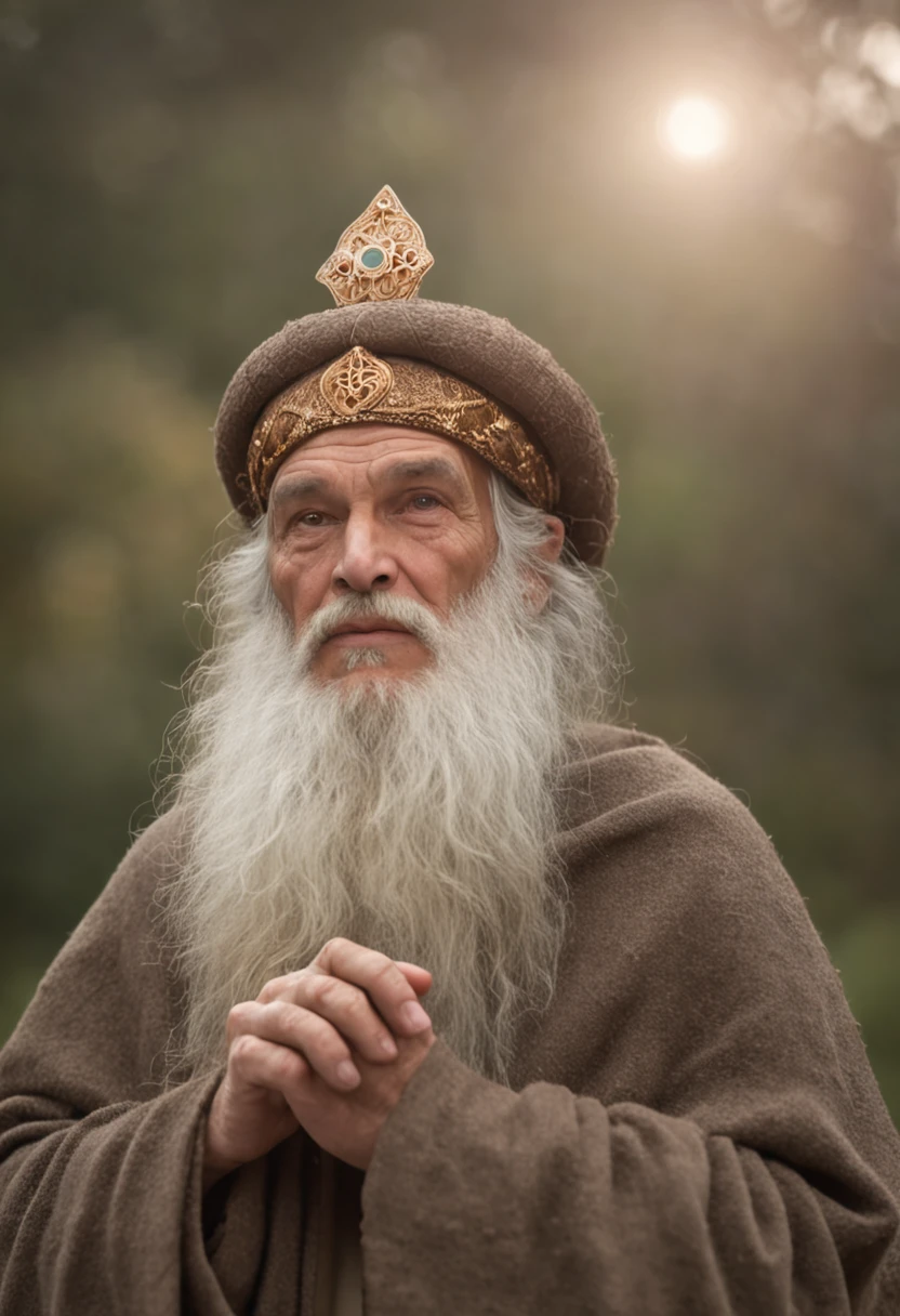 A Wise Man watching, The beginning of the creation of the beautiful, Maravilhoso E Vasto Universo Com Muitas Galaxias.