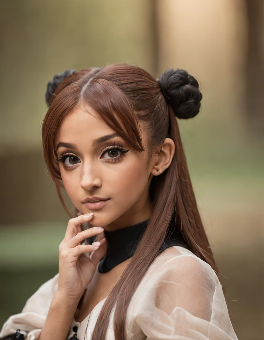 ariana grande as hinata(naruto)