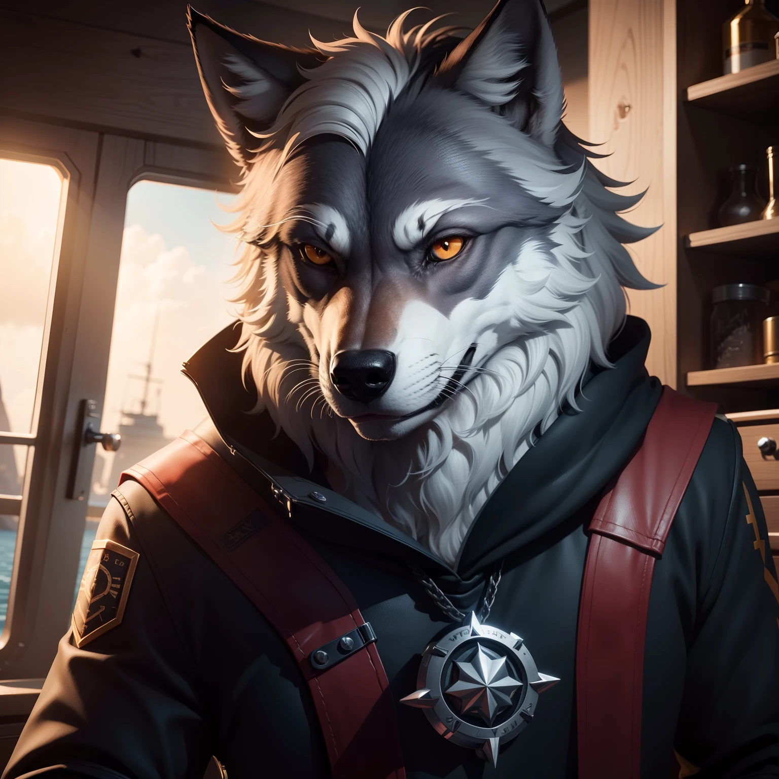 Captain Wolf 4k very details