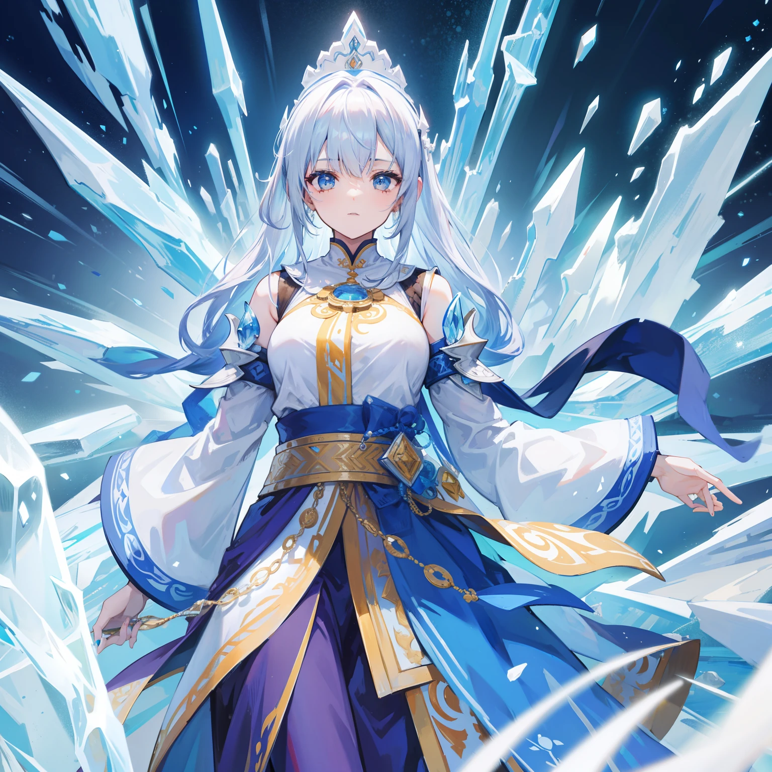 Ice Formation Monk,An intellectual sister