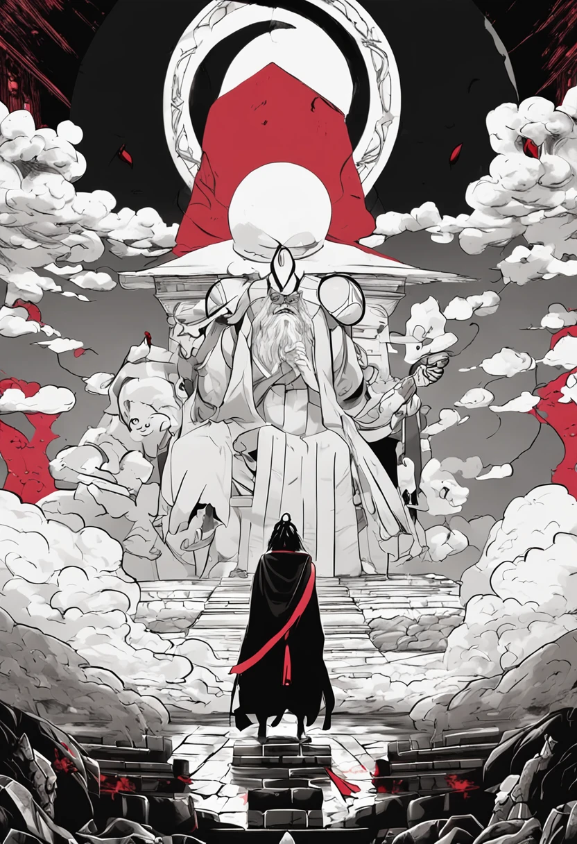 Madara Uchiha, com cabelos longos negros, rosto de jovem bonito, olhos vermelhos. olhos bem iluminados, vestindo o traje um mando com o simbolo uchiha, imagem de alta qualidade, fundo da imagem uma vila japonesa