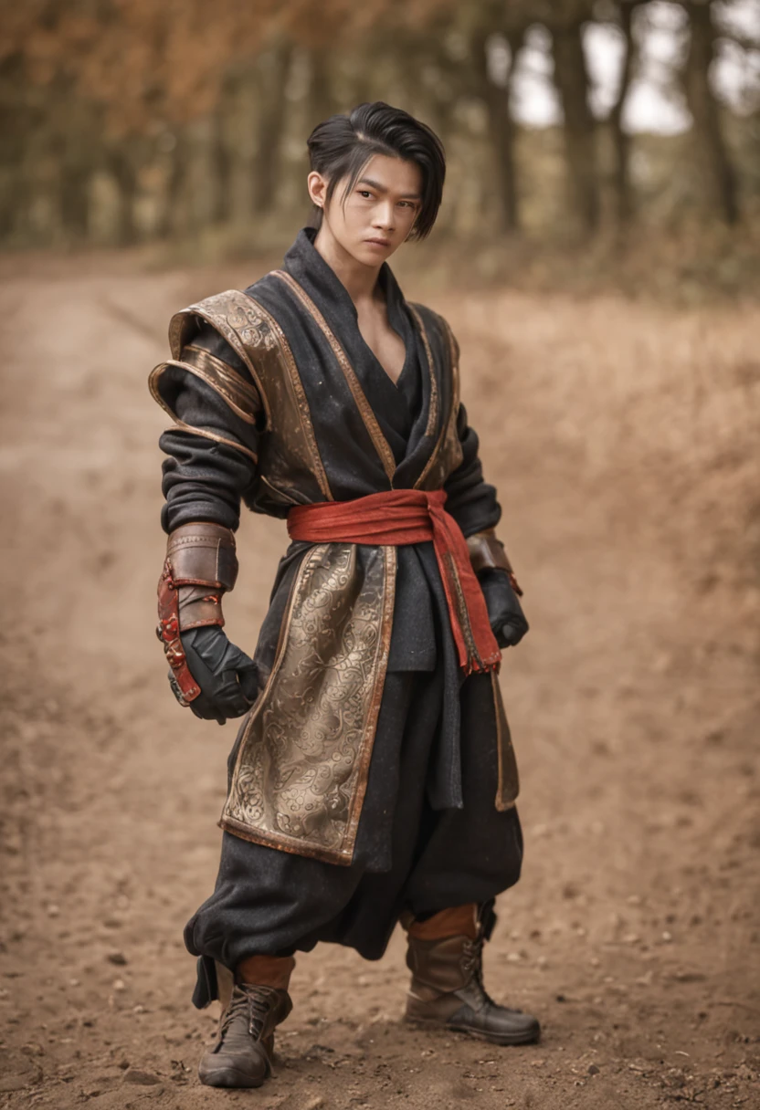 goku dragon ball, modelshoot style, nvinkpunk, mdjrny-v4 style, dreamlikeart, snthwve style