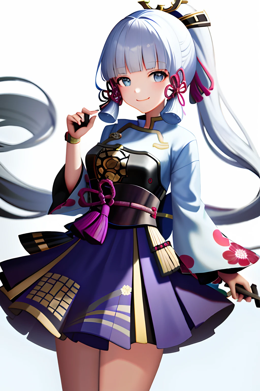 masterpiece, highres, best quality, 1girl solo, kamisato_ayaka, smile, kimono,sex