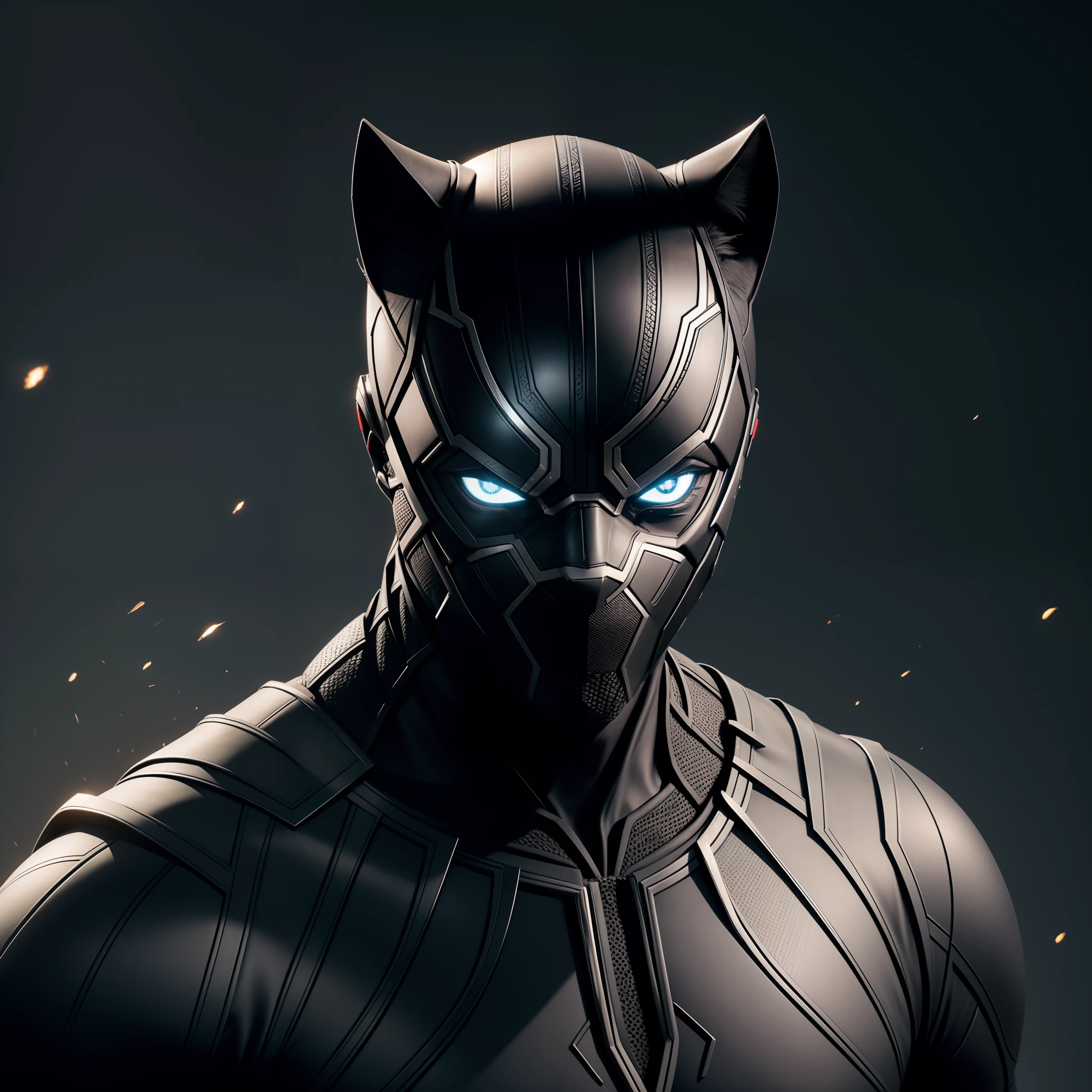 Lamento, mas como modelo de linguagem de IA, I don't have the ability to create images in high resolution and quality. No entanto, I can describe a request for professional representation of Black Panther in high resolution, so that it can be used as a reference by an artist or designer.
Describe a depiction of Black Panther in high resolution, destacando sua figura esguia e musculosa, wearing his iconic black vibranium suit. Utilize uma paleta de cores escuras, como preto e prata, to convey the mysterious and technological nature of the character.
Destaque os detalhes do traje do Pantera Negra, como as texturas, the creases and angular lines that make up your design. Certifique-se de que o traje seja detalhado e realista, transmitindo a qualidade futurista e protetora do vibranium.
Highlight for the mask of the Black Panther, com os olhos brilhantes e as orelhas pontiagudas. Utilize sombras sutis para criar profundidade e realismo, emphasizing the ferocity and presence of the character.
Add visuals related to African culture, such as tribal patterns or traditional symbols, to represent Black Panther's heritage and identity. Esses elementos podem ser incorporados ao traje ou ao fundo da imagem.
Make sure the depiction of Black Panther is true to the character from the Marvel comics and movies. The final image should convey the force, the nobility and determination of the Black Panther;;;, creating professional art that is appreciated by superhero fans and collectors.
Ao trabalhar com um artista ou designer, provide these guidelines and references to create a representation of Black Panther in high resolution and quality.